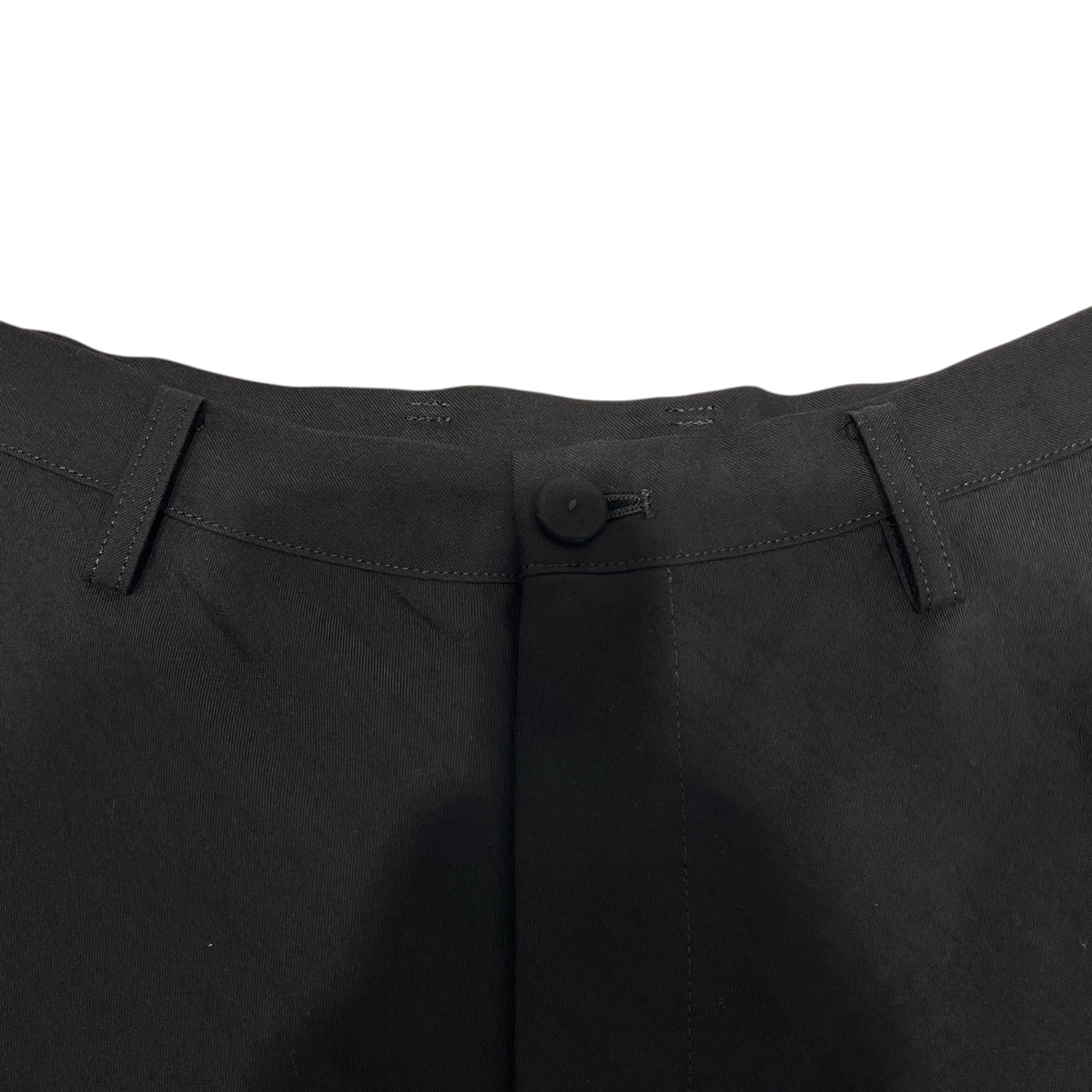 YOHJI YAMAMOTO/Straight Pants/2/Cotton/BLK/SLACKS view 4