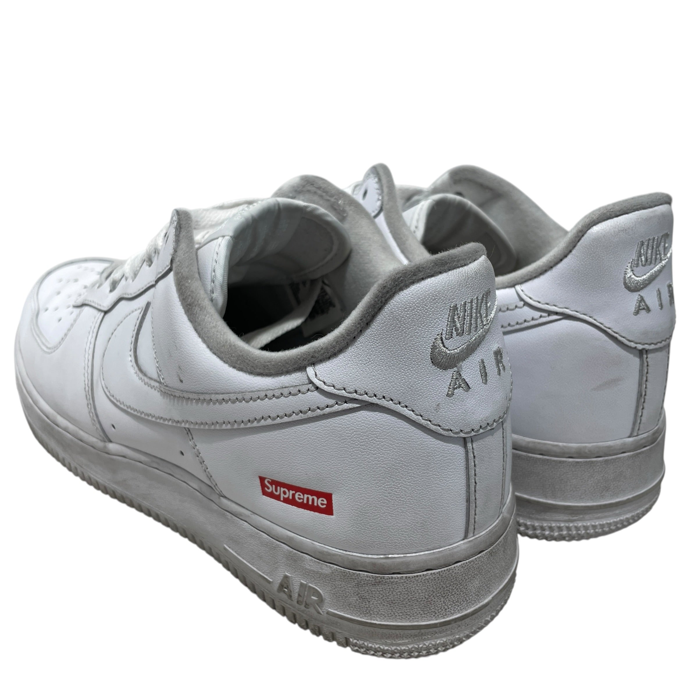 NIKE/Supreme/Low-Sneakers/US 10/Leather/WHT/AIR FORCE 1 LOW X SUPREME view 2