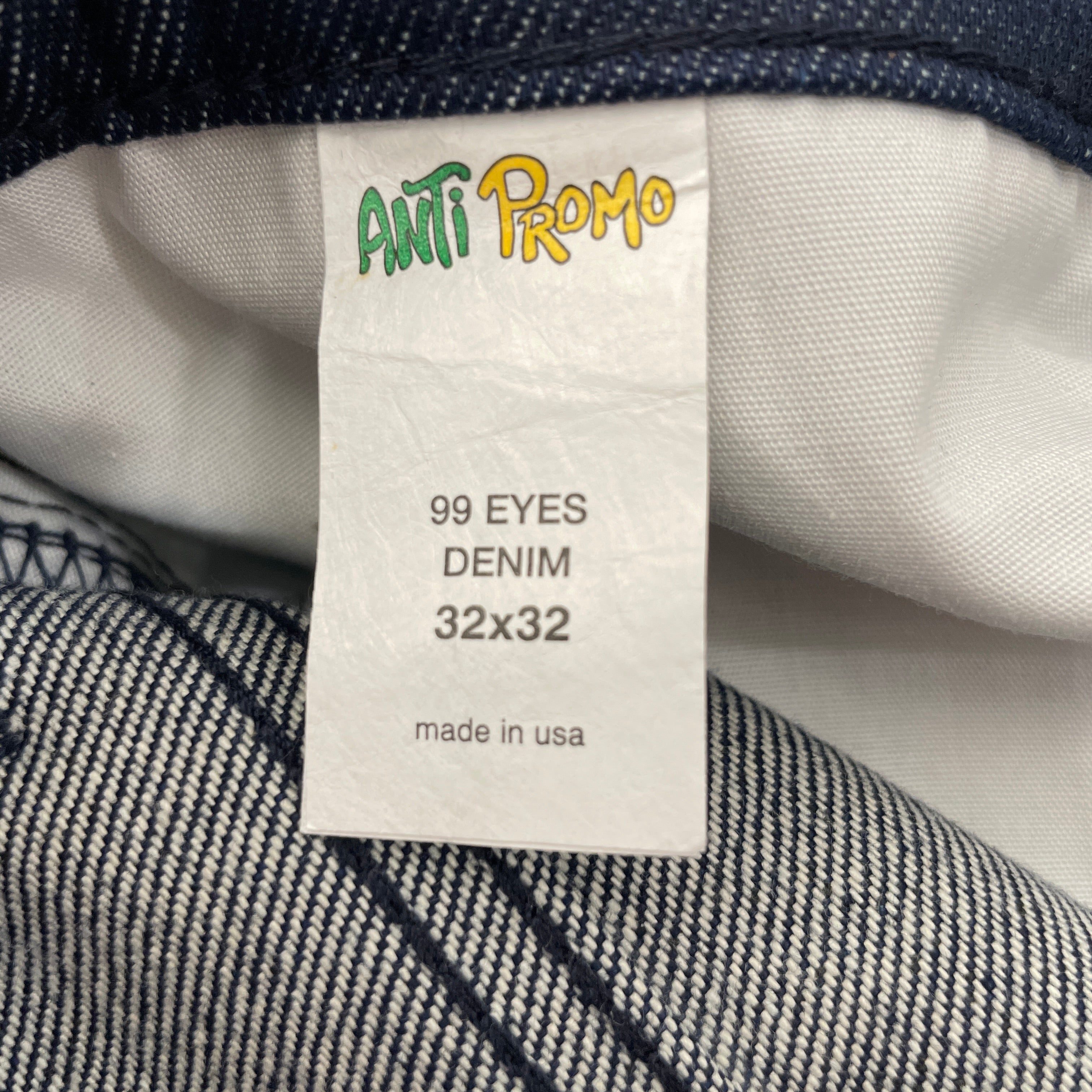 Anti Promo/Straight Pants/32/Denim/IDG/All Over Print/99 Eyez Jean view 3