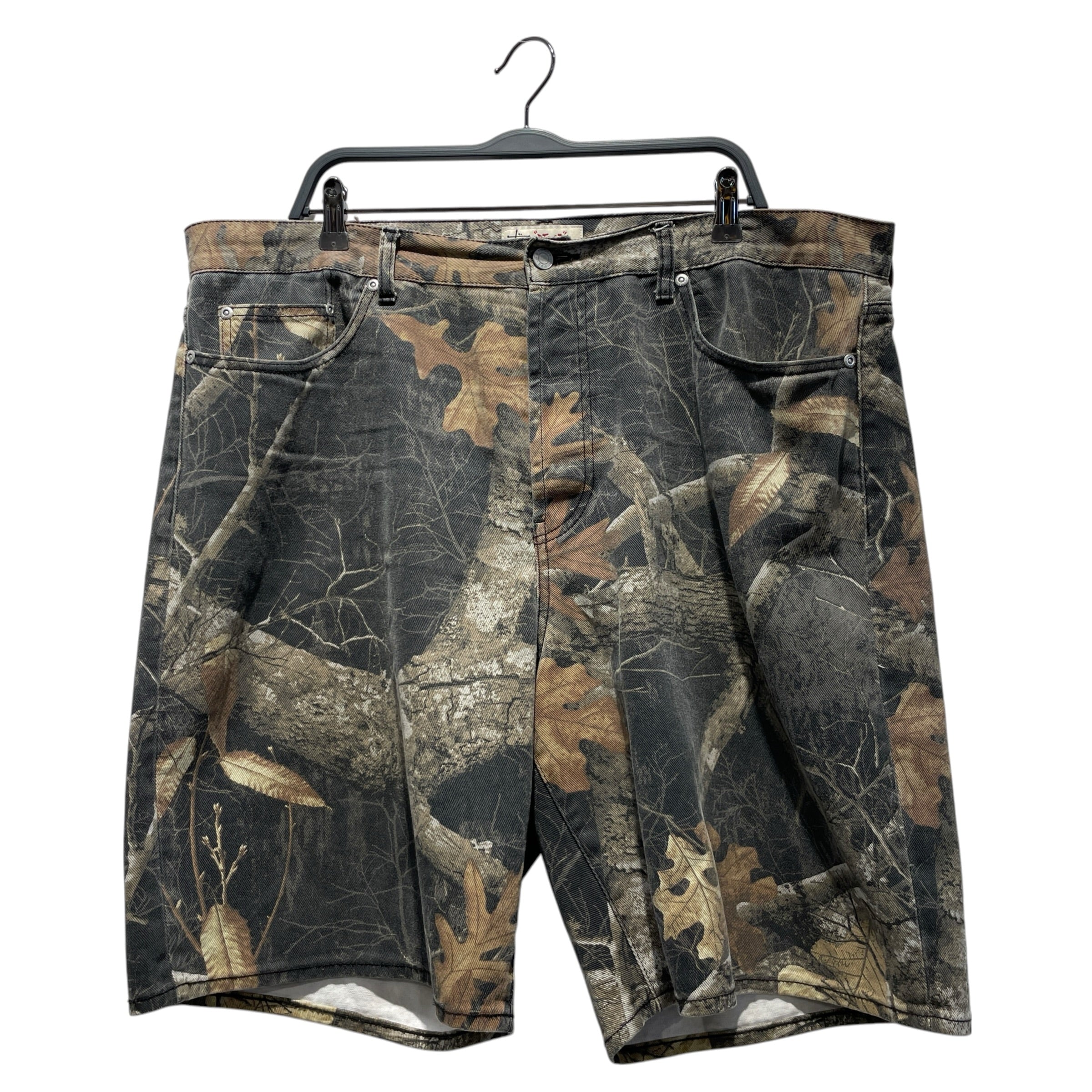 STUSSY/Shorts/38/Cotton/GRN/Camouflage/big ol camo shorts view 1