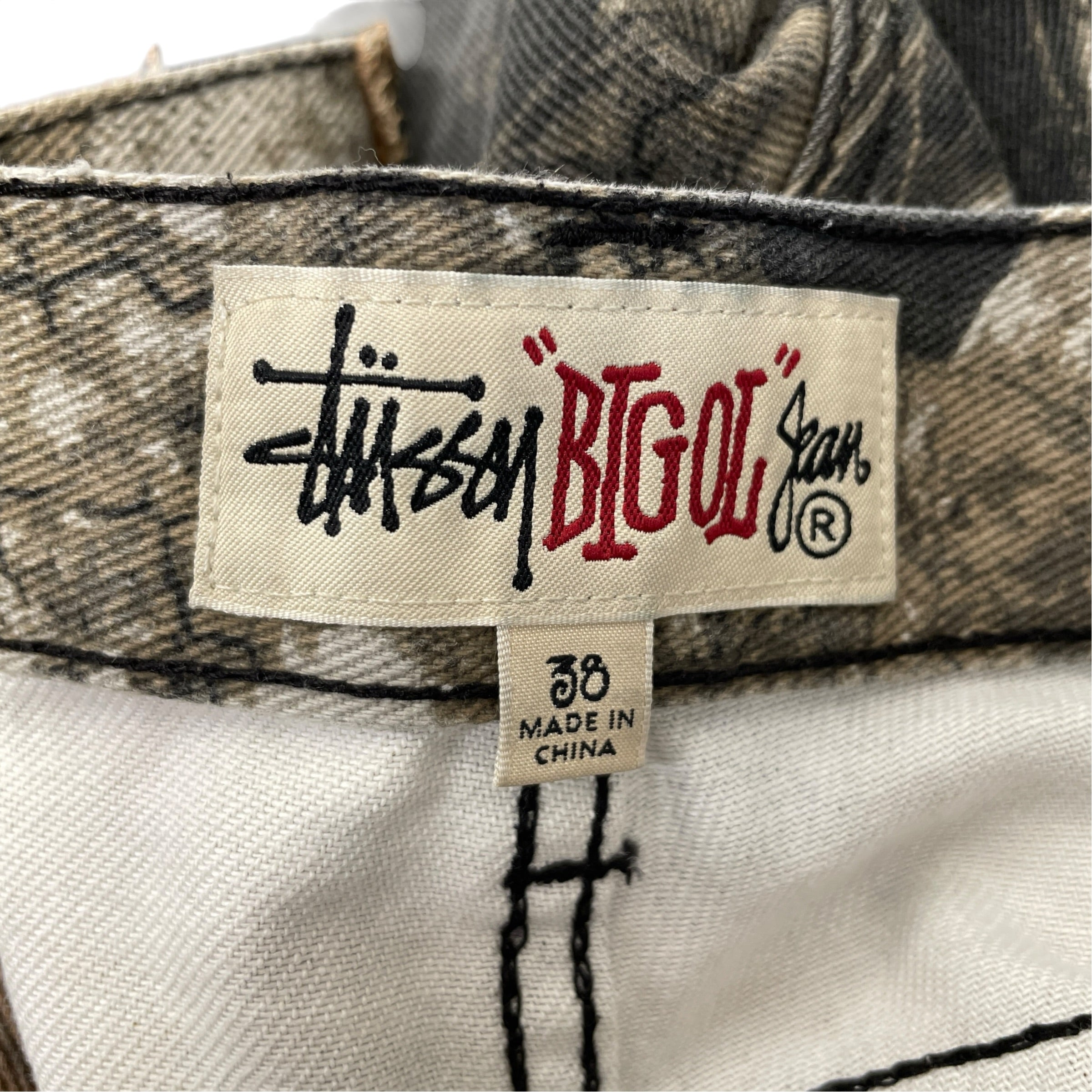 STUSSY/Shorts/38/Cotton/GRN/Camouflage/big ol camo shorts view 3