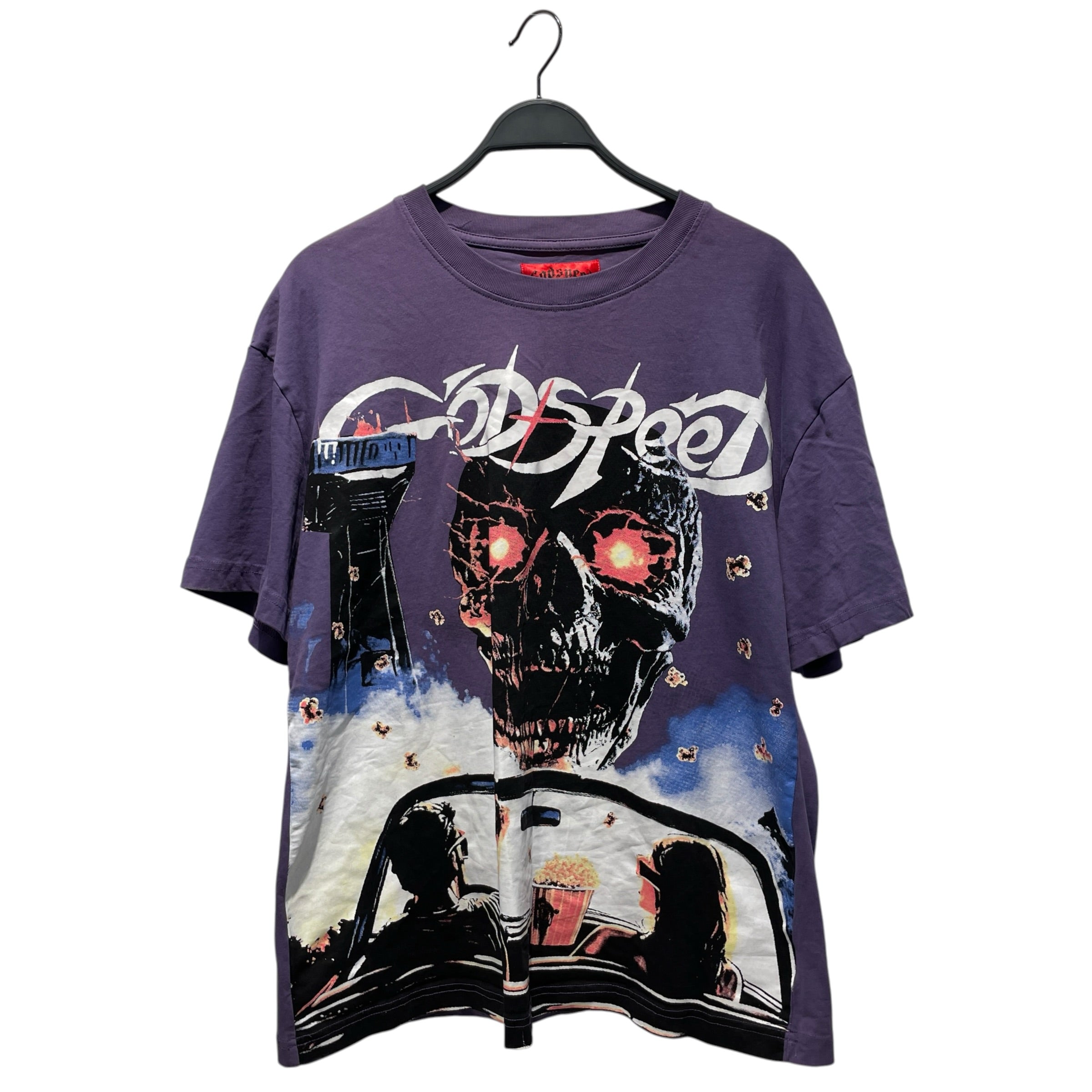 GODSPEED NEW YORK/T-Shirt/L/Cotton/PPL/Graphic/Drive-in Tee view 1