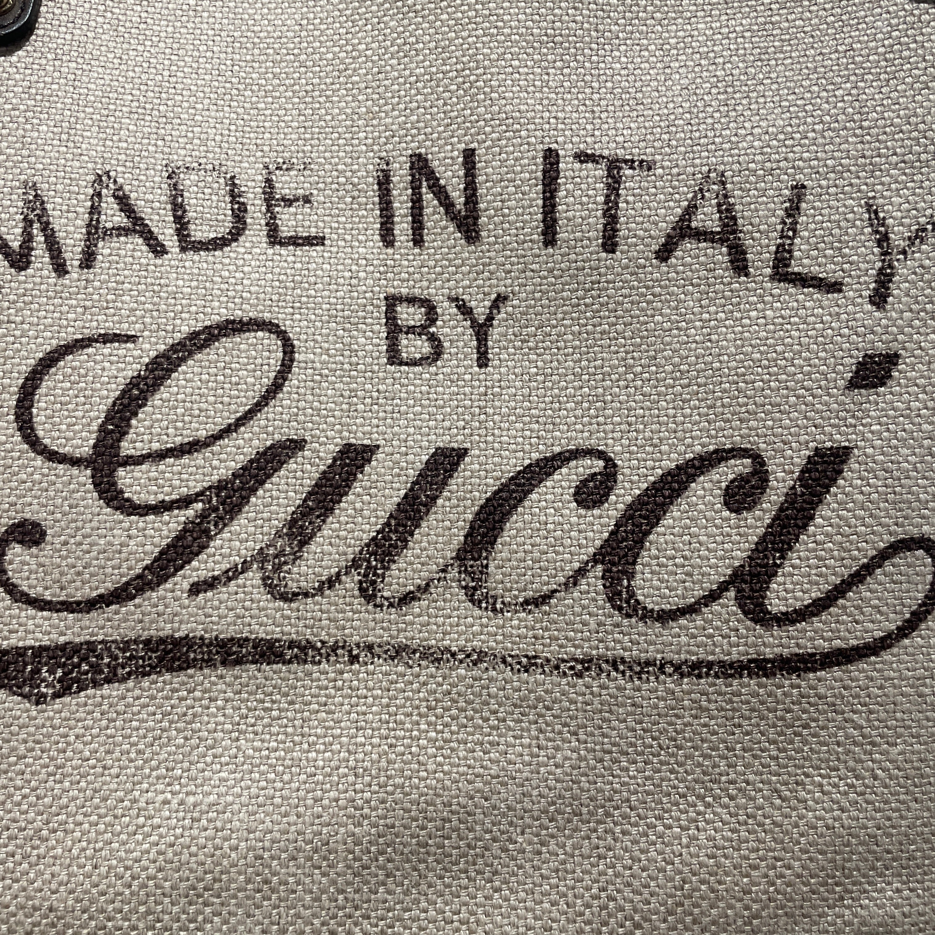 GUCCI/Tote Bag/Cotton/BEG/Craft Canvas Tote view 6