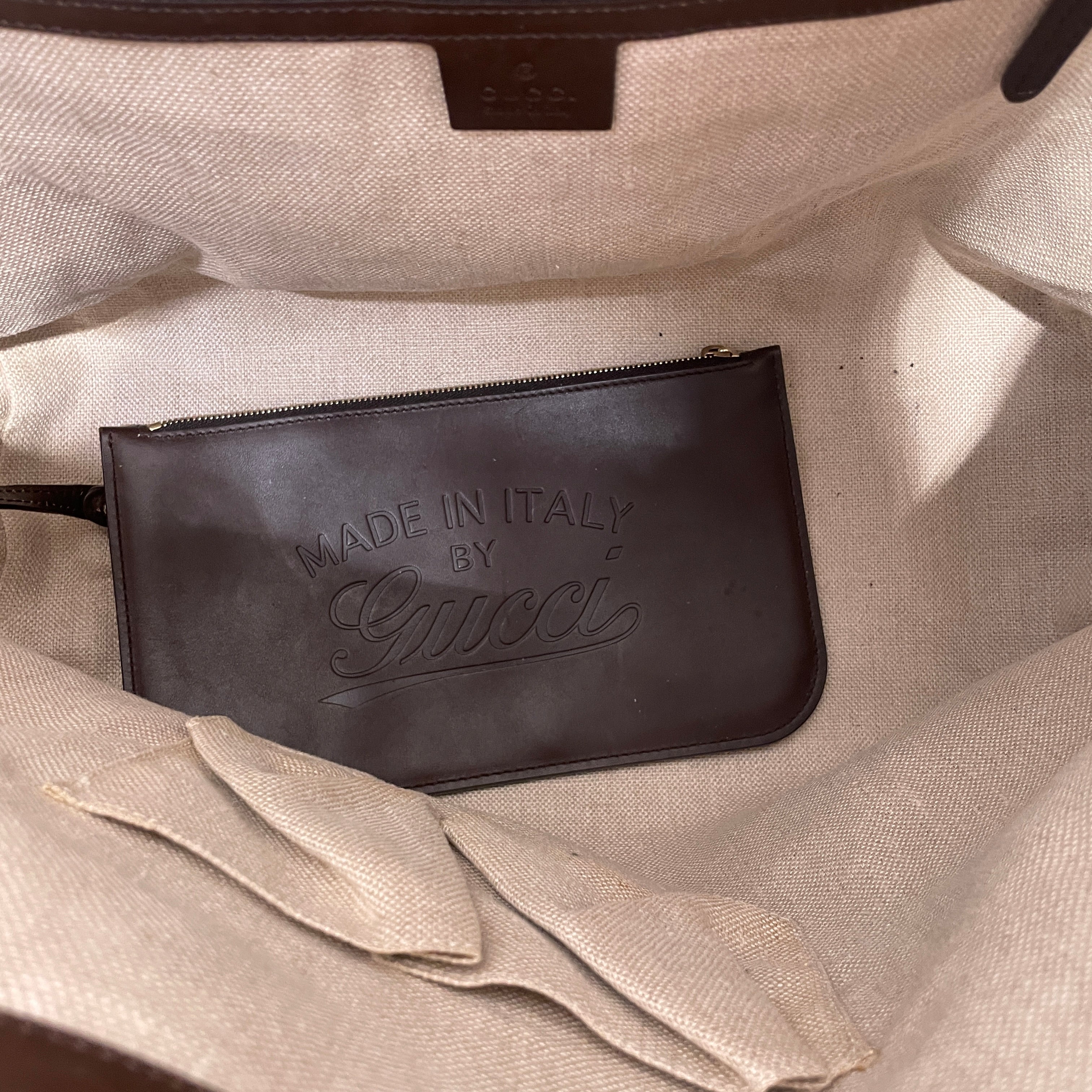 GUCCI/Tote Bag/Cotton/BEG/Craft Canvas Tote view 4