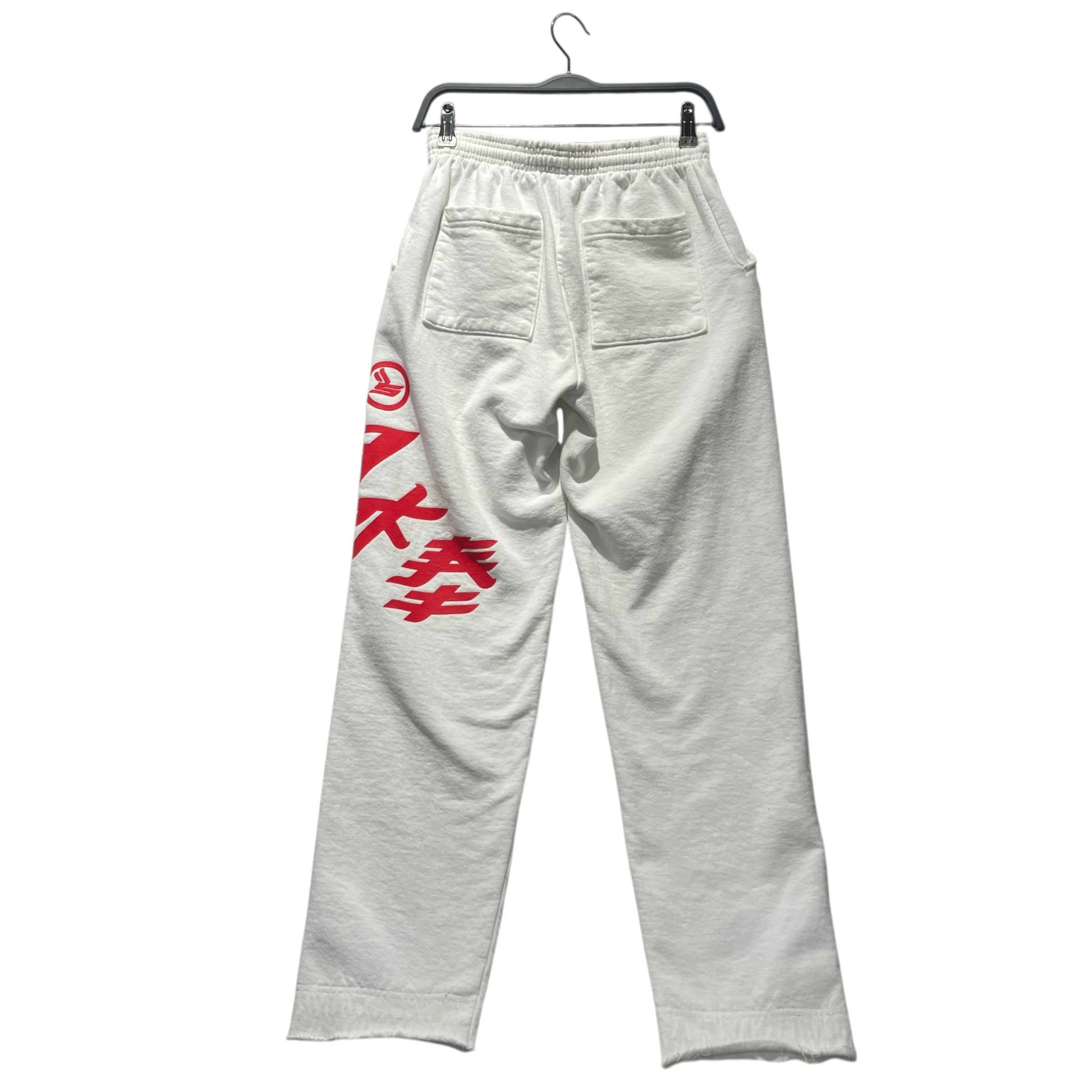 sicko/Straight Pants/S/Cotton/WHT/ view 2