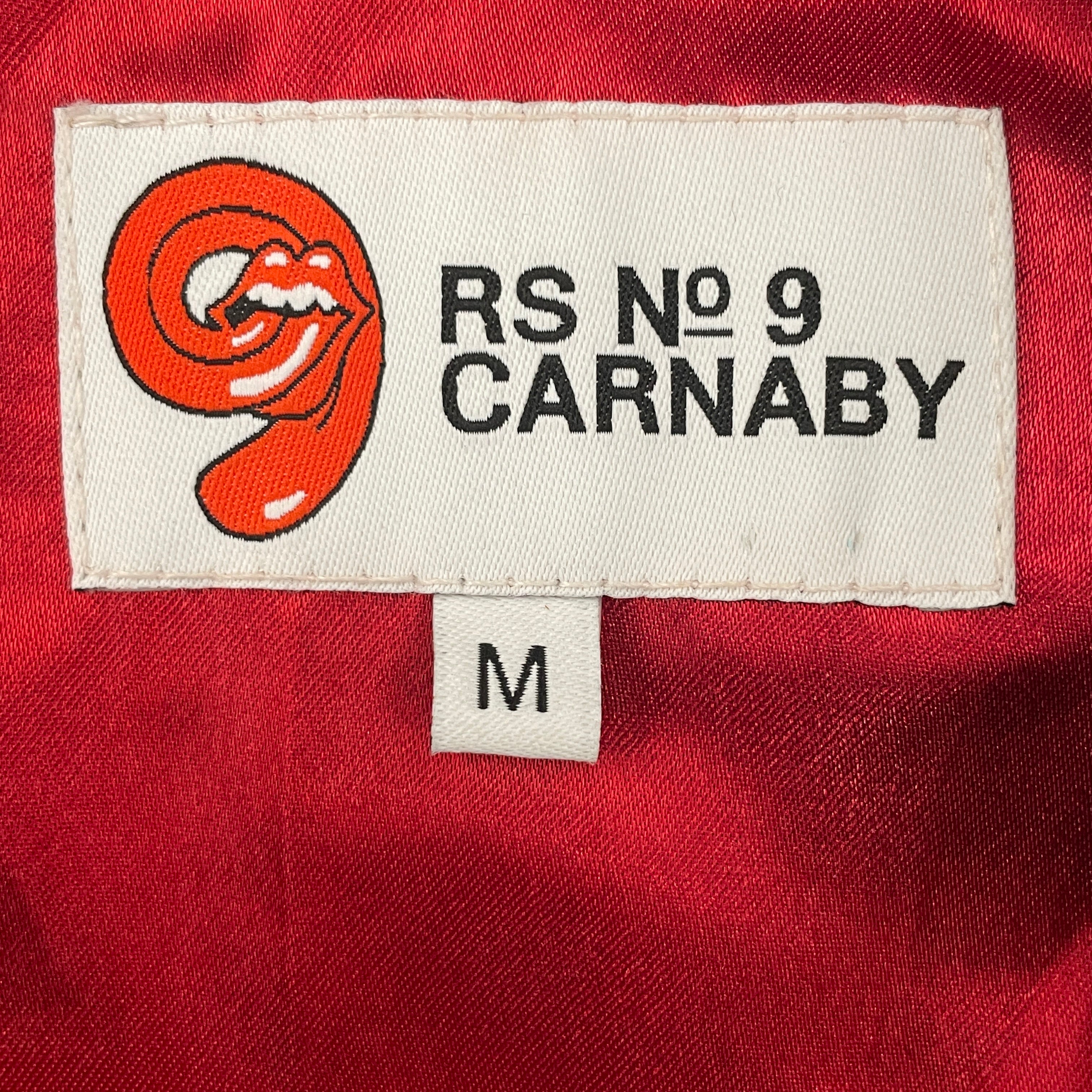 RS NO.9 CARNABY /Leather Jkt/M/Leather/BLK/Graphic/ROLLING STONES JFK STADIUM view 3