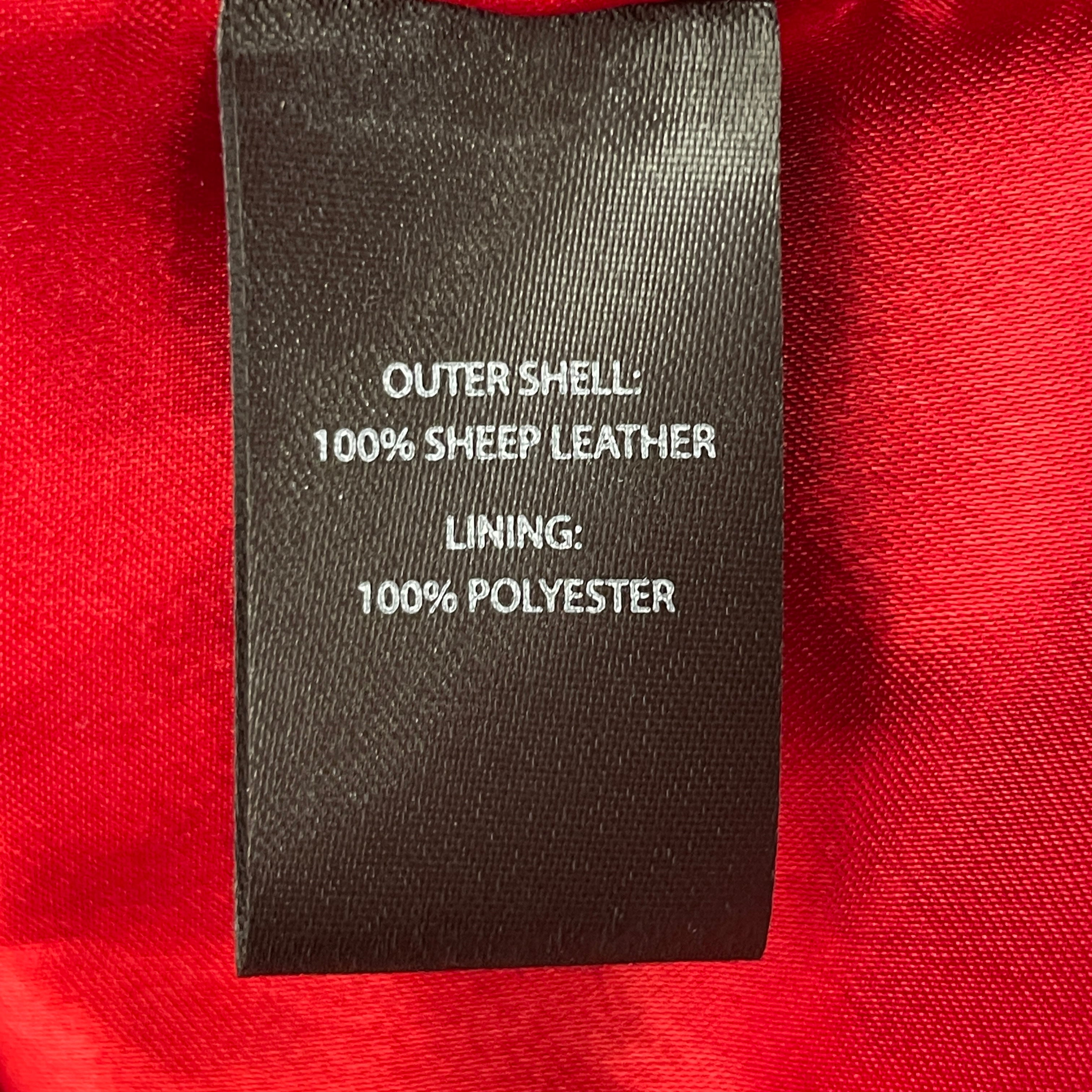 RS NO.9 CARNABY /Leather Jkt/M/Leather/BLK/Graphic/ROLLING STONES JFK STADIUM view 4