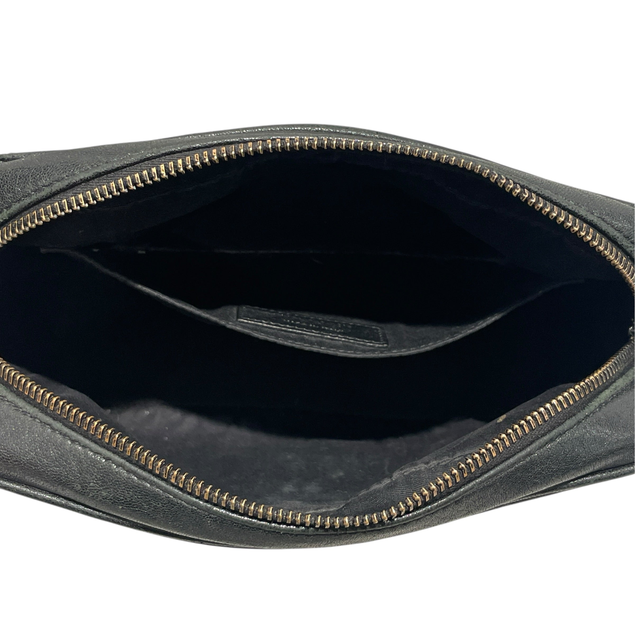 YVES SAINT LAURENT/Cross Body Bag/Leather/BLK/monogram lou camera bag view 4