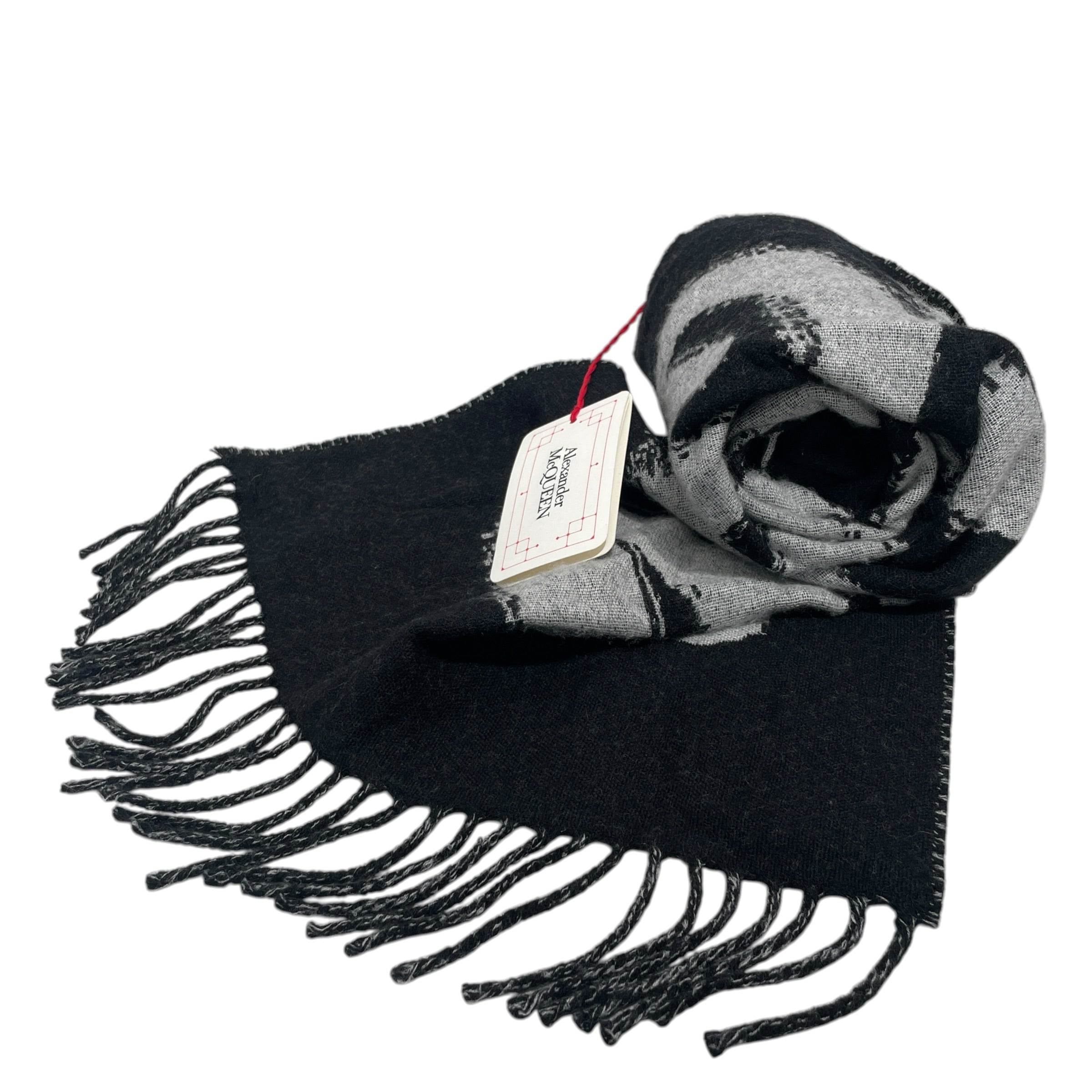 Alexander McQueen/Scarf/Wool/BLK/M's/est. 1992 view 1