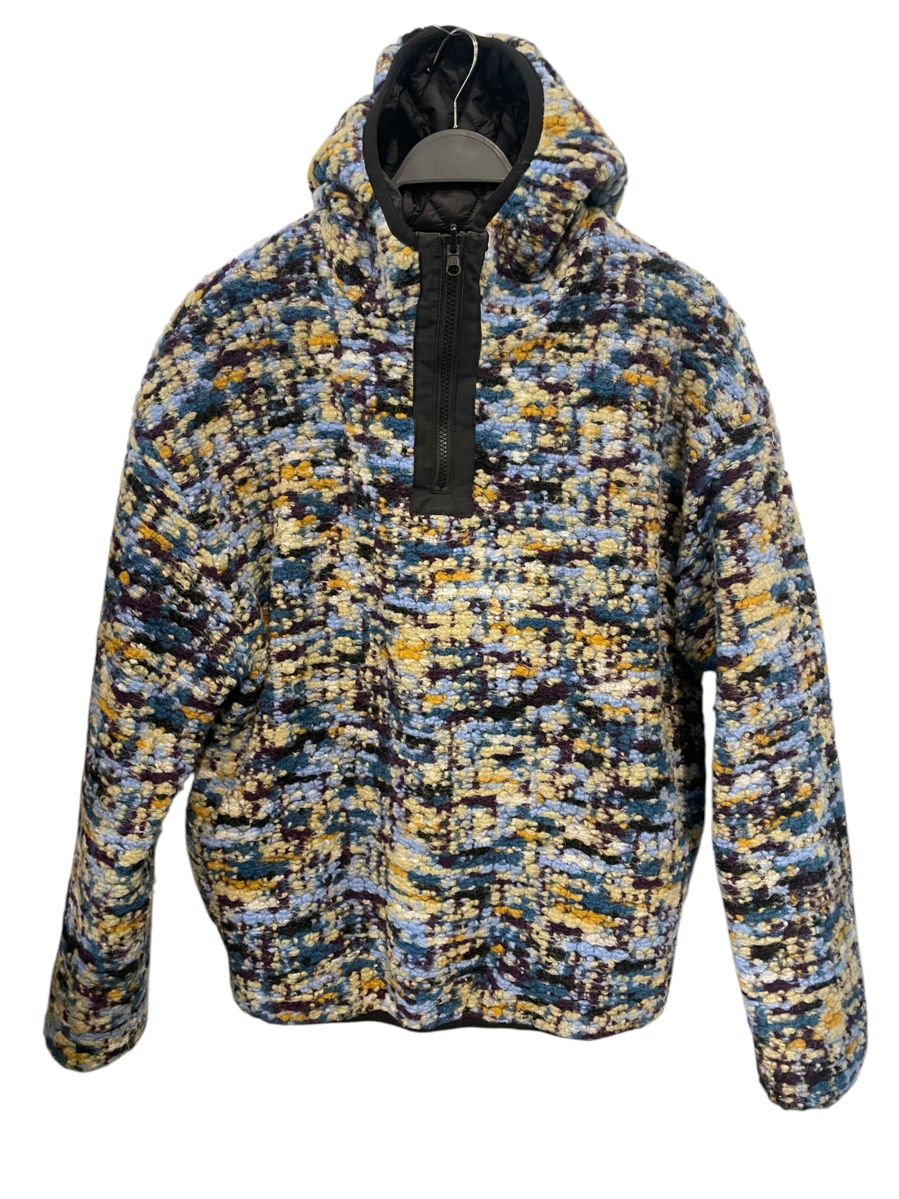 KITH/Sweatshirt/M/All Over Print/Wool/MLT/Inner puffer BLK Kith hood view 1