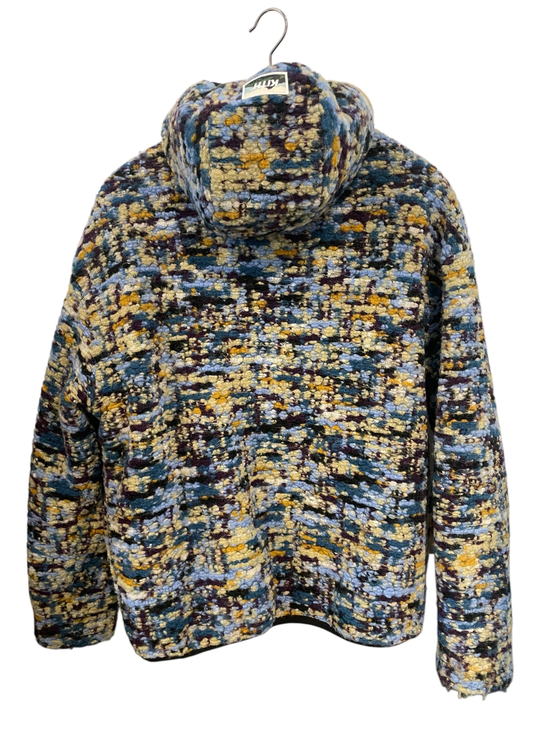 KITH/Sweatshirt/M/All Over Print/Wool/MLT/Inner puffer BLK Kith hood view 2