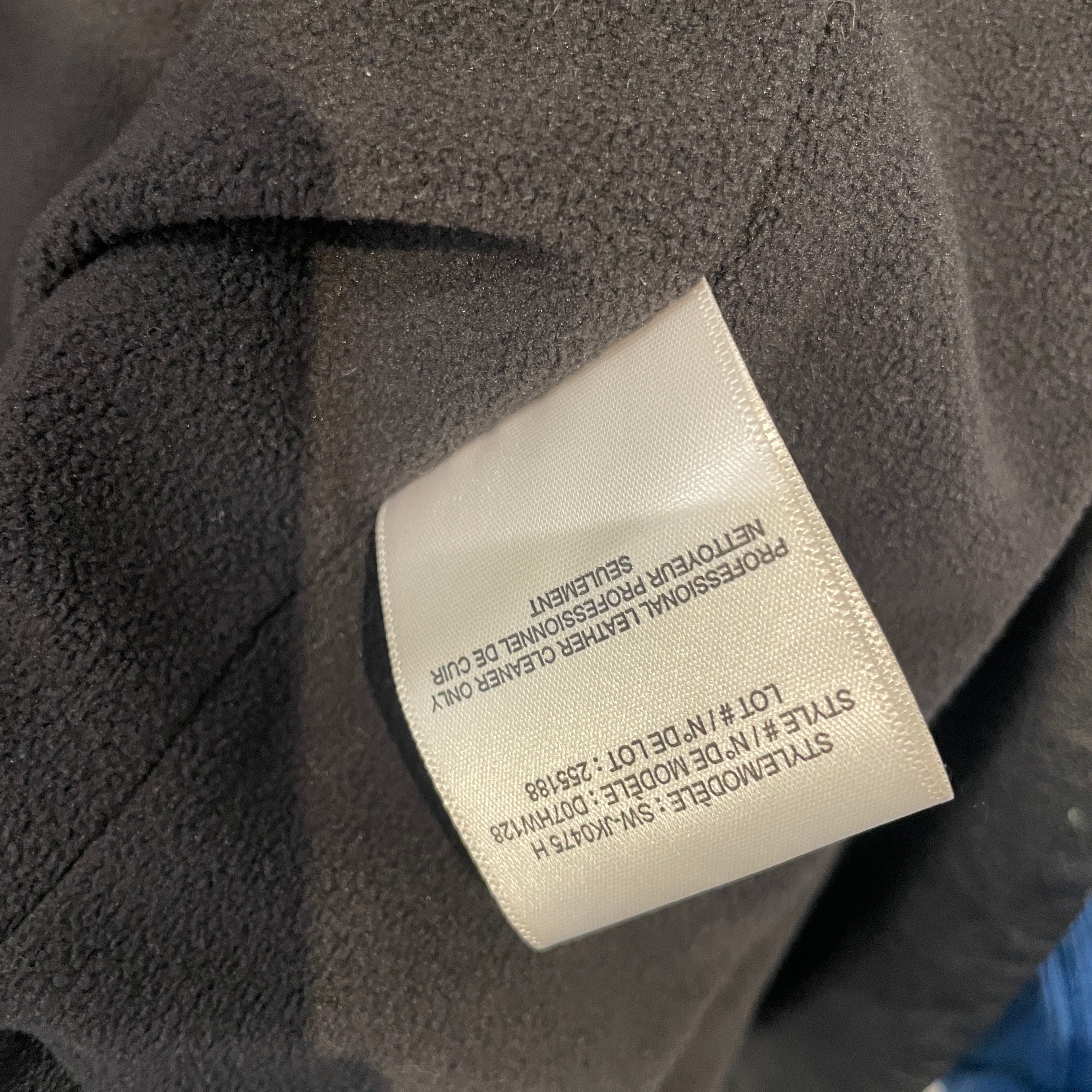 Helmut Lang/Leather Jkt/S/Leather/BLK/black leather hooded zip view 4