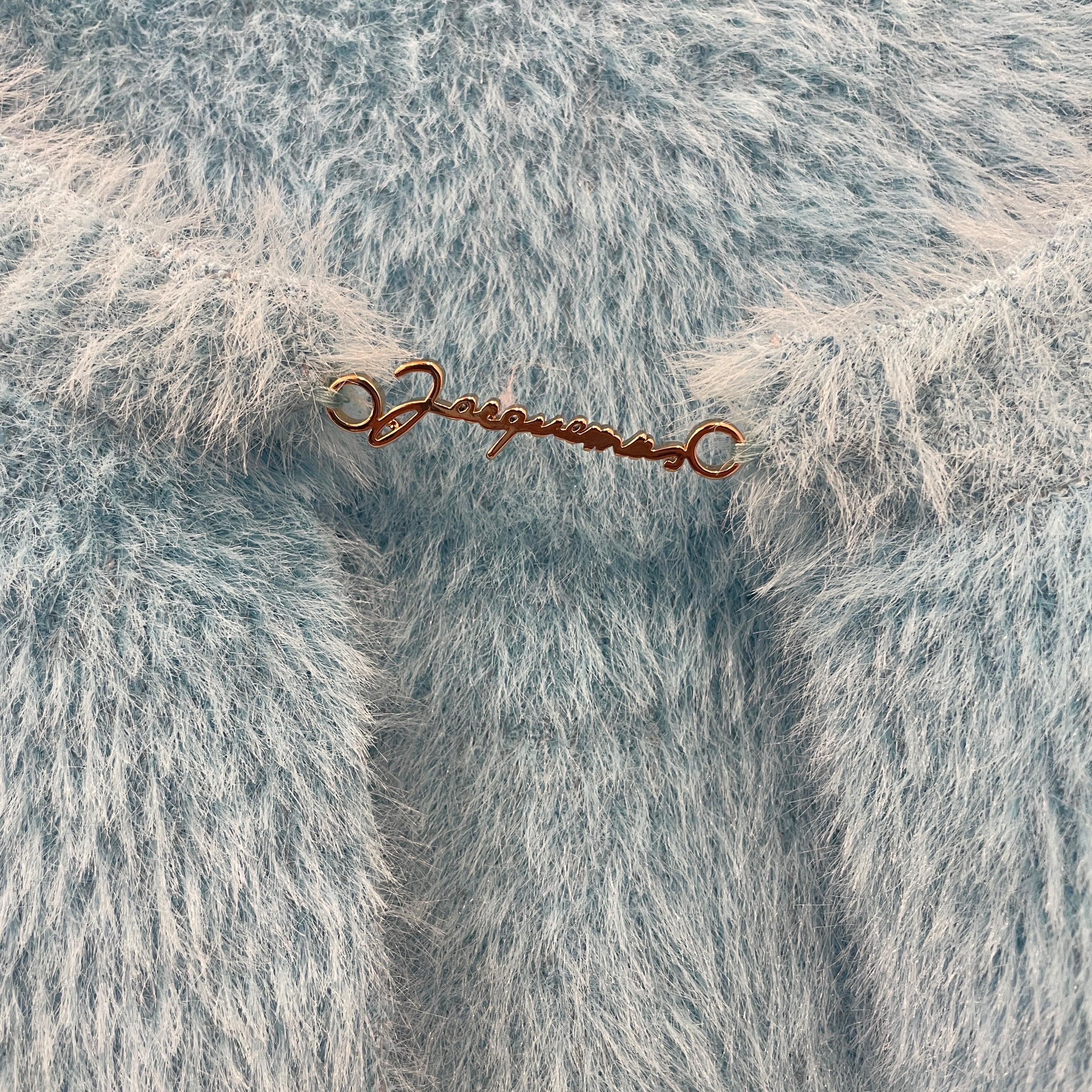 JACQUEMUS/Cardigan/32/BLU/ view 3