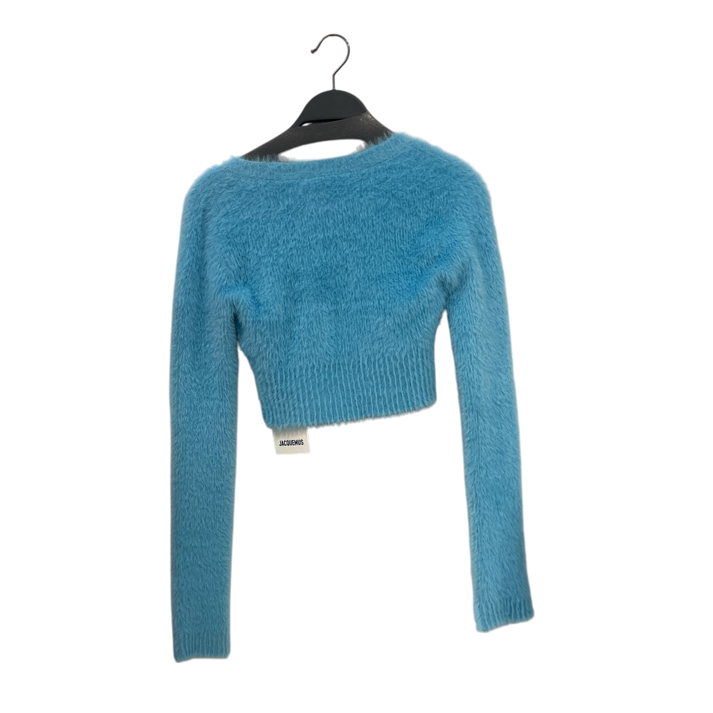 JACQUEMUS/Cardigan/32/BLU/ view 2