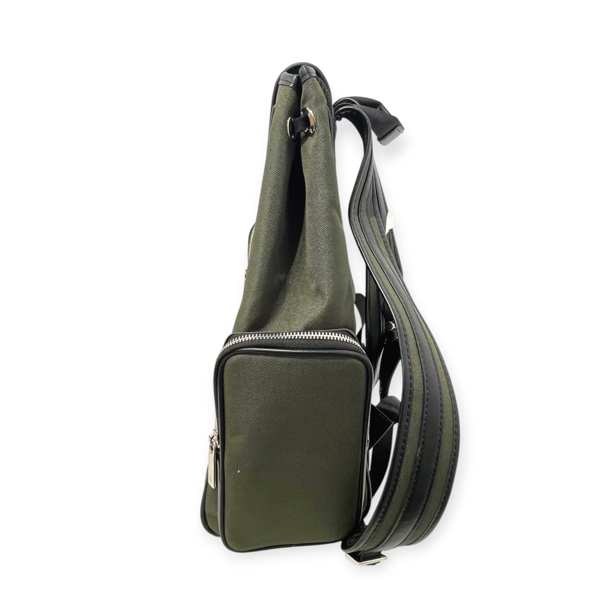RIMOWA/Backpack/Cotton/GRN/CANVAS LEATHER POUCH view 3