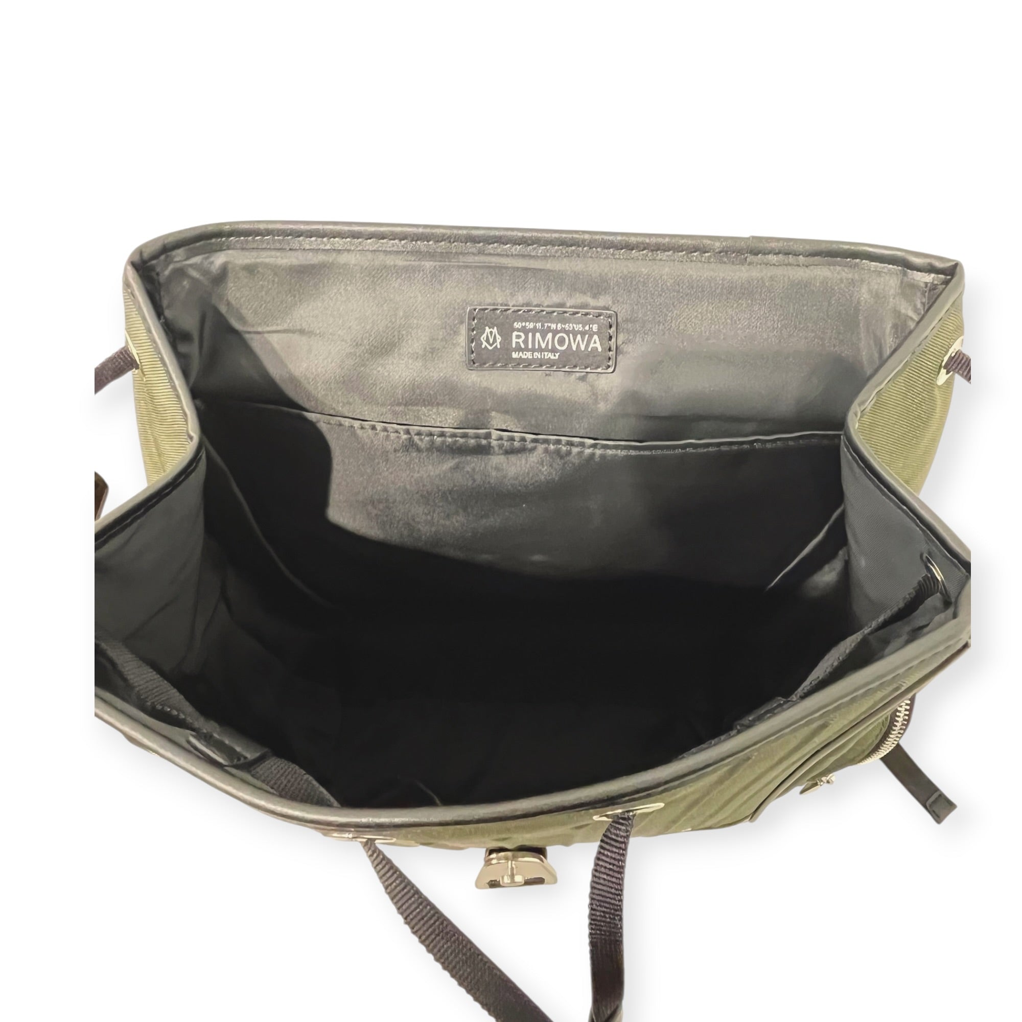 RIMOWA/Backpack/Cotton/GRN/CANVAS LEATHER POUCH view 4