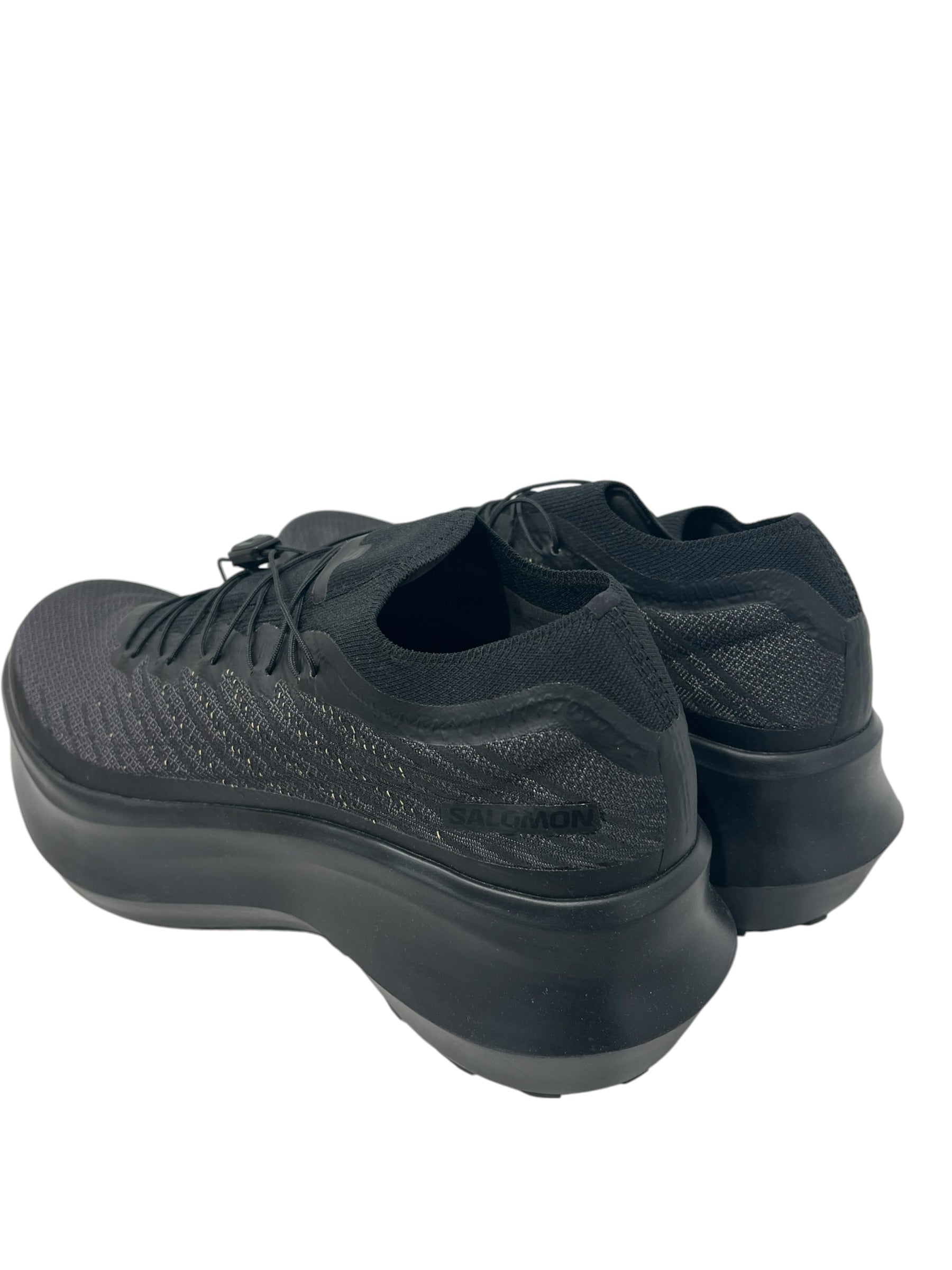 COMME des GARCONS/salomon/Low-Sneakers/US 9.5/Cotton/BLK/PULSAR PLATFORM TRIPLE BLACK view 2