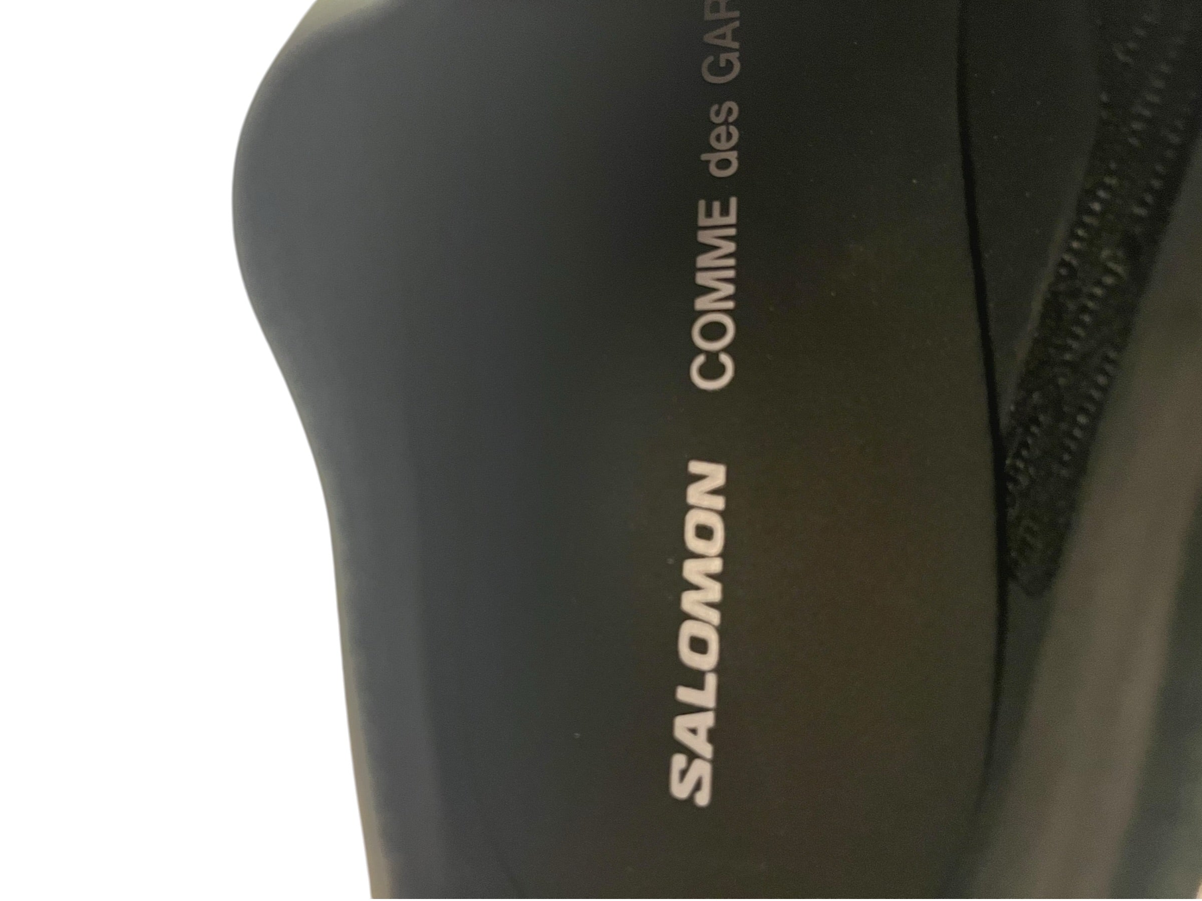 COMME des GARCONS/salomon/Low-Sneakers/US 9.5/Cotton/BLK/PULSAR PLATFORM TRIPLE BLACK view 4