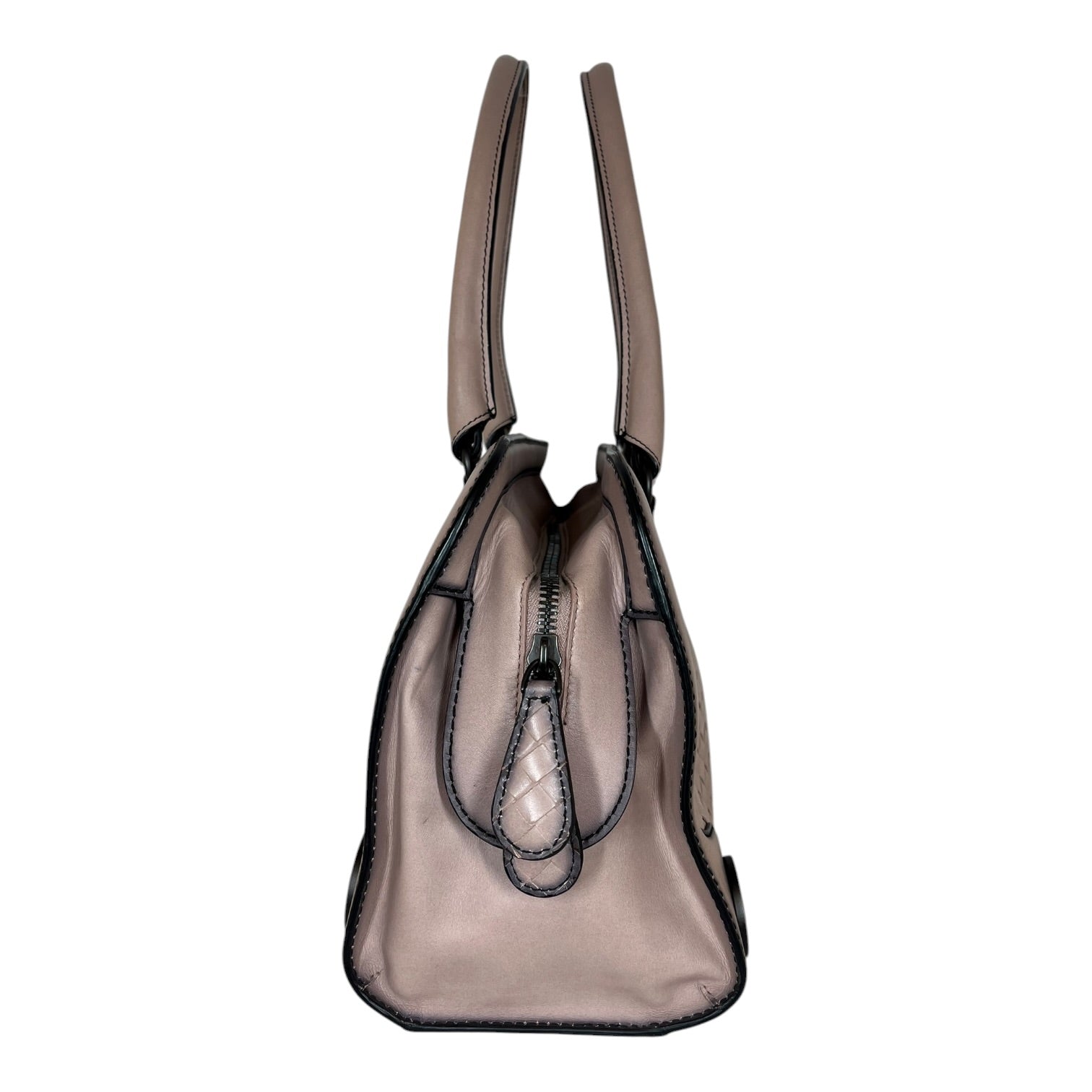 BOTTEGA VENETA/Hand Bag/Leather/PNK/INTRECCIATO W/ GOLD HARDWARE view 3