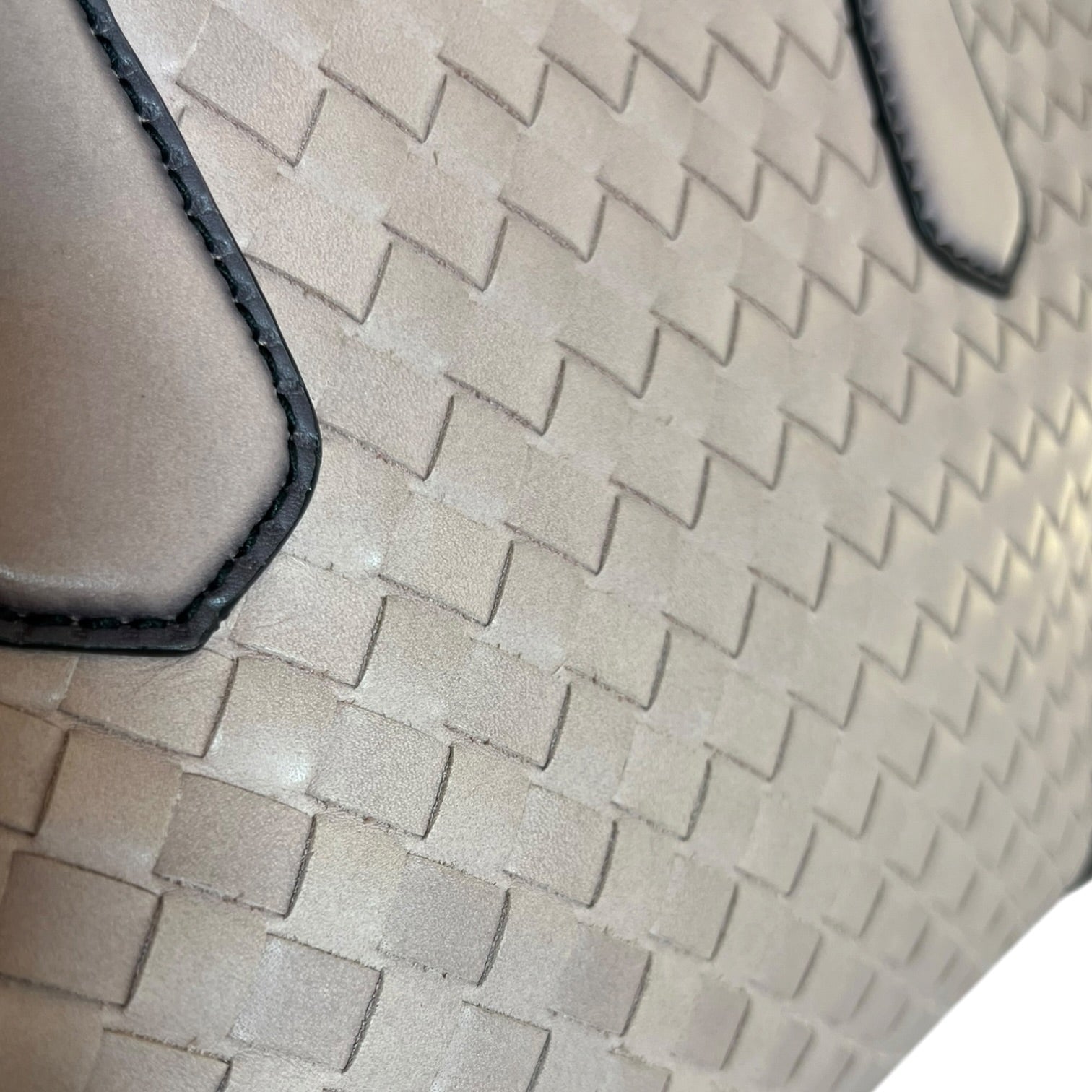 BOTTEGA VENETA/Hand Bag/Leather/PNK/INTRECCIATO W/ GOLD HARDWARE view 7