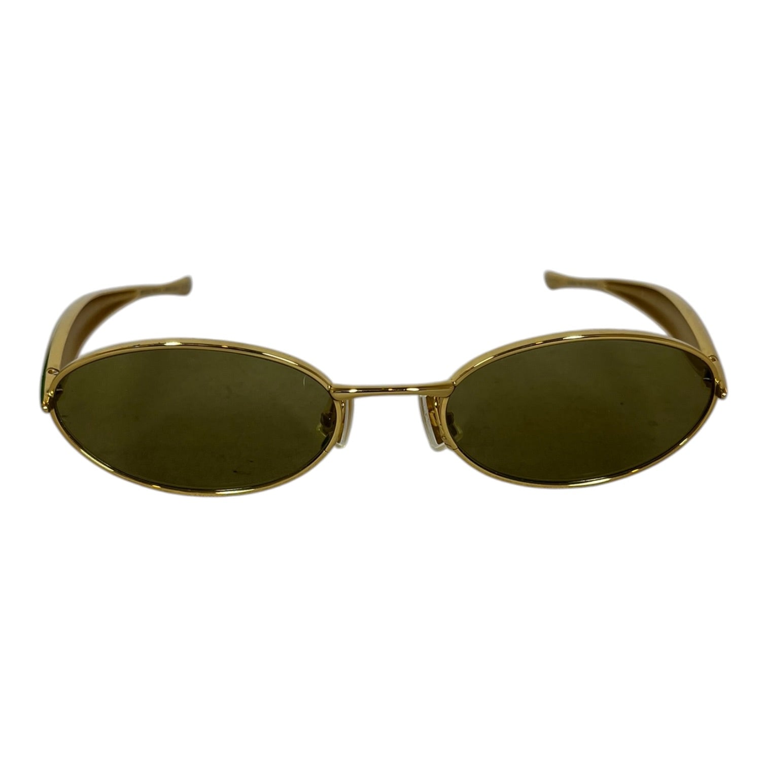 BOTTEGA VENETA/Sunglasses/Metal/GLD/L's/OVAL SUNGLASSES view 1