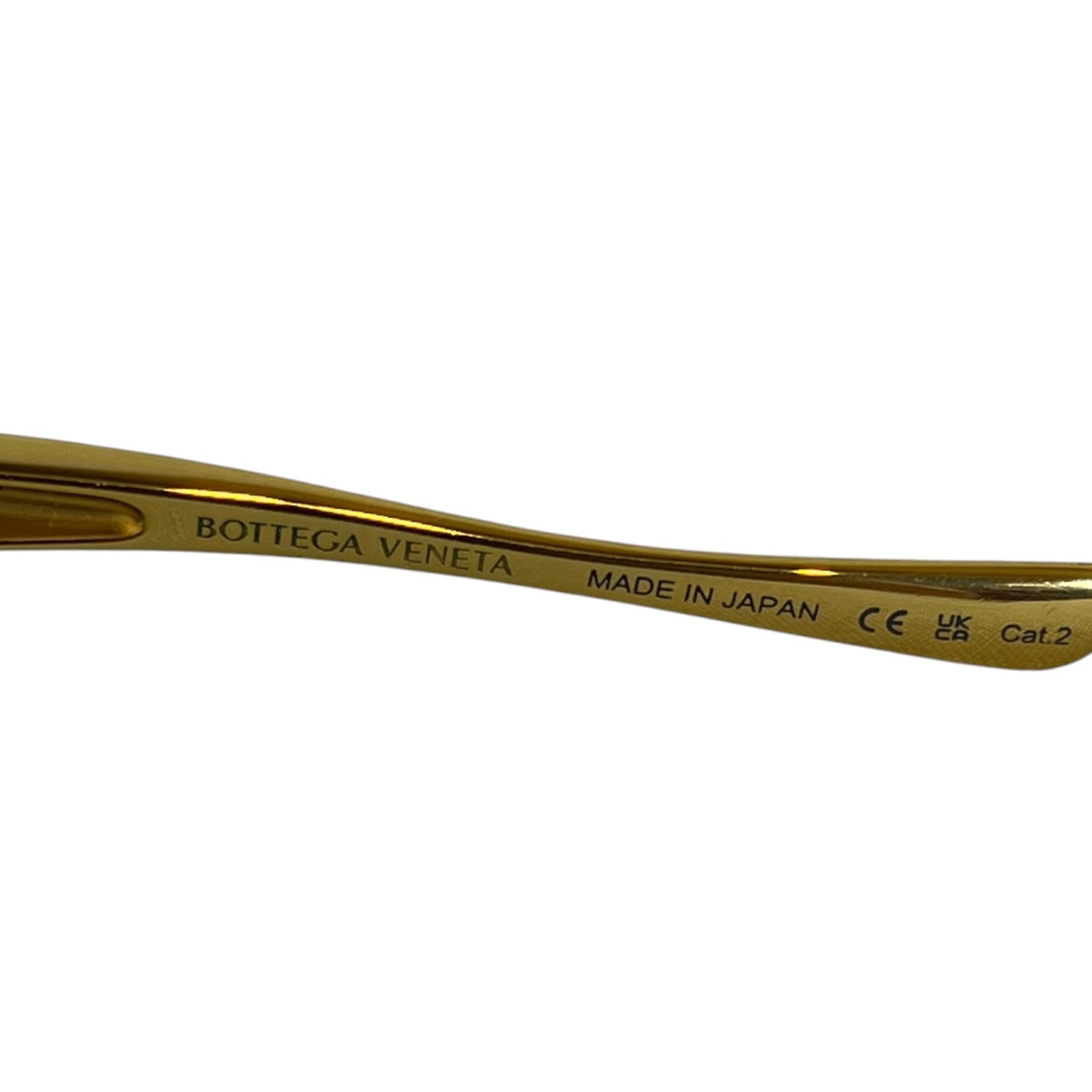 BOTTEGA VENETA/Sunglasses/Metal/GLD/L's/OVAL SUNGLASSES view 5