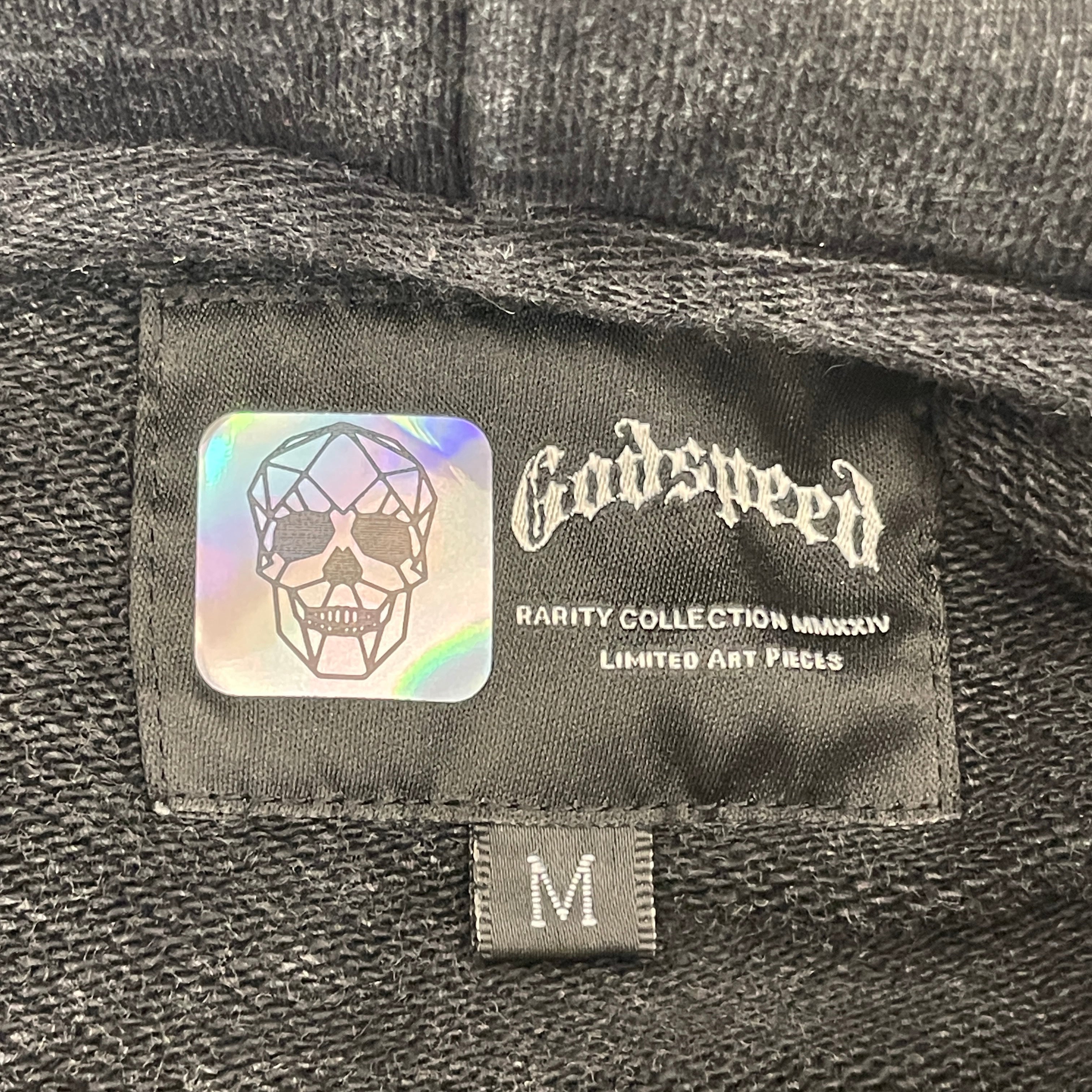 GODSPEED NEW YORK/Hoodie/M/Cotton/GRY/Pullover/SKULL HOODIE view 3