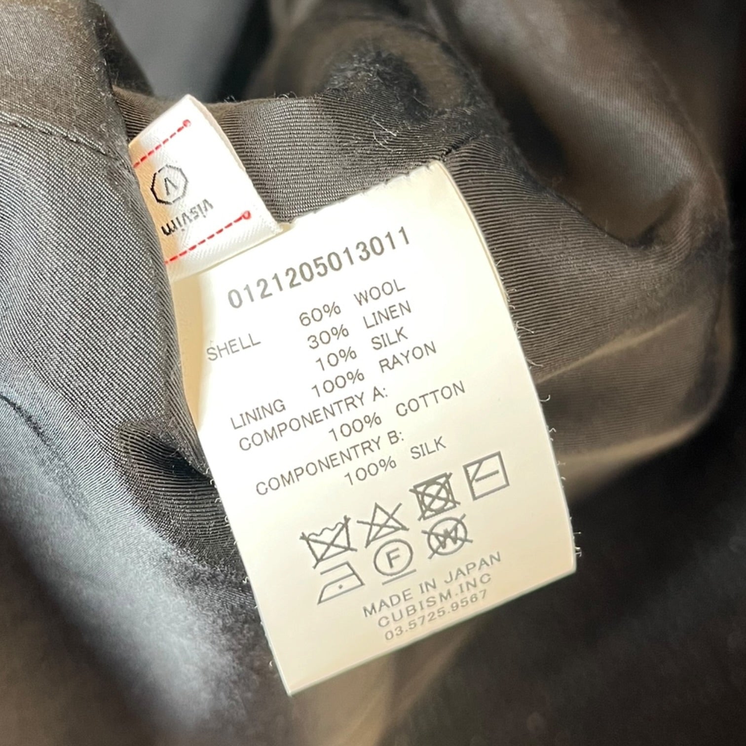 visvim/Coat/2/Wool/BLK/AW21 Hammons Coat view 5