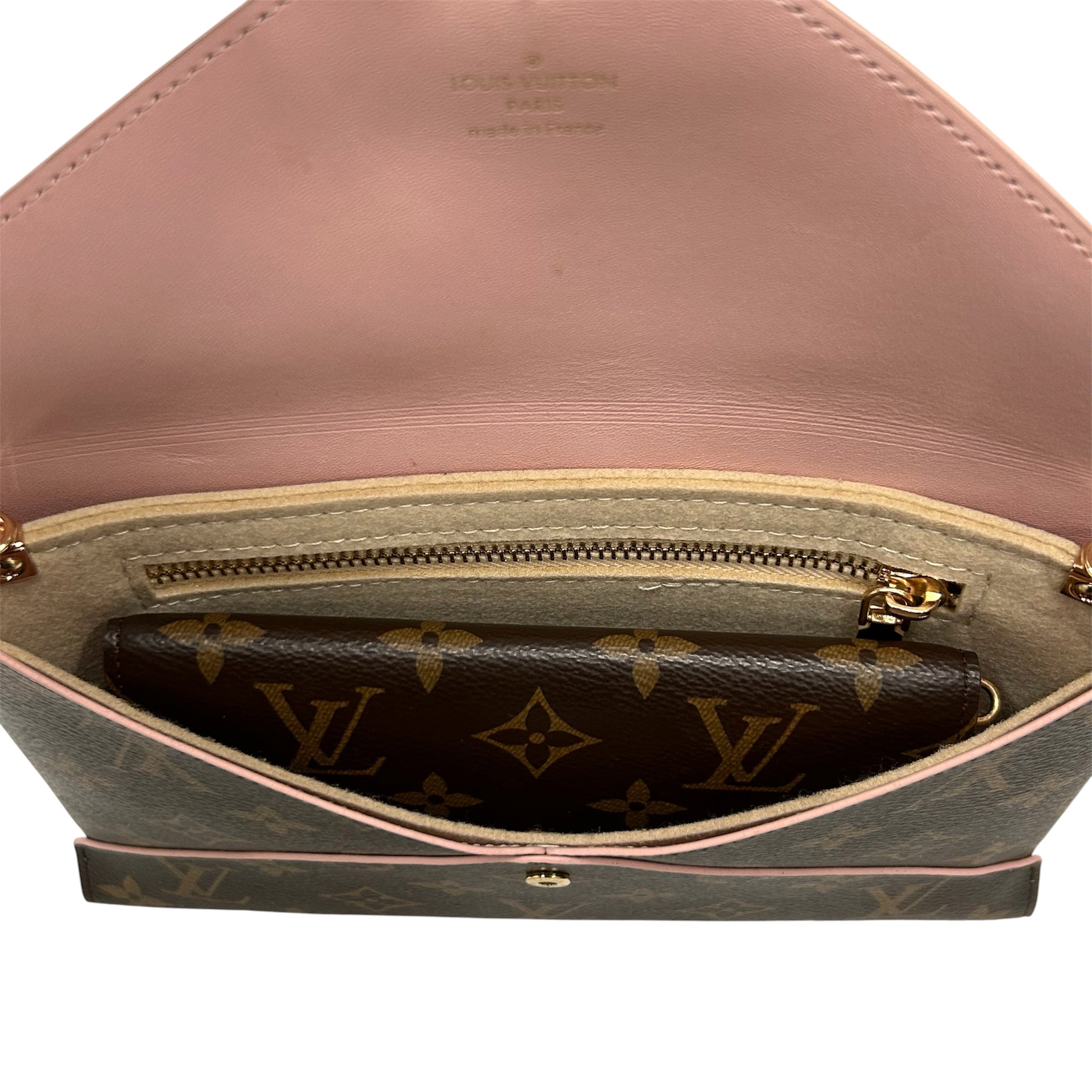 LOUIS VUITTON/Clutch Bag/Monogram/Leather/BRW/KIRIGAMI POCHETTE view 7