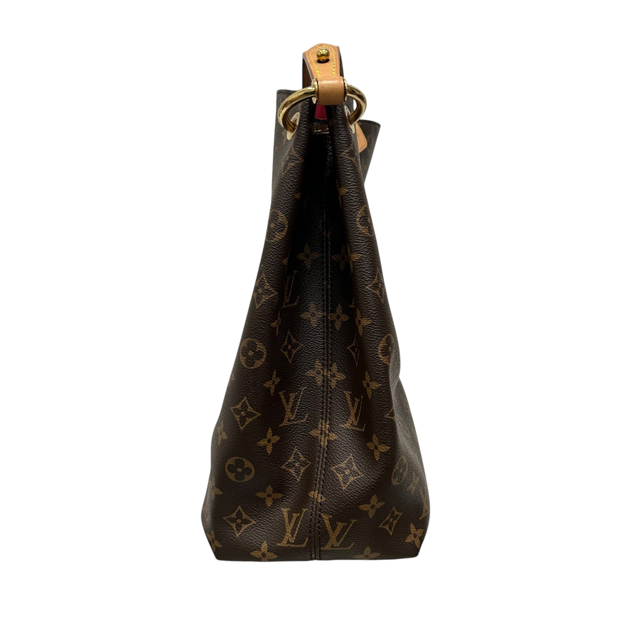 LOUIS VUITTON/Bag/Monogram/Leather/BRW/GRACEFUL MM view 3