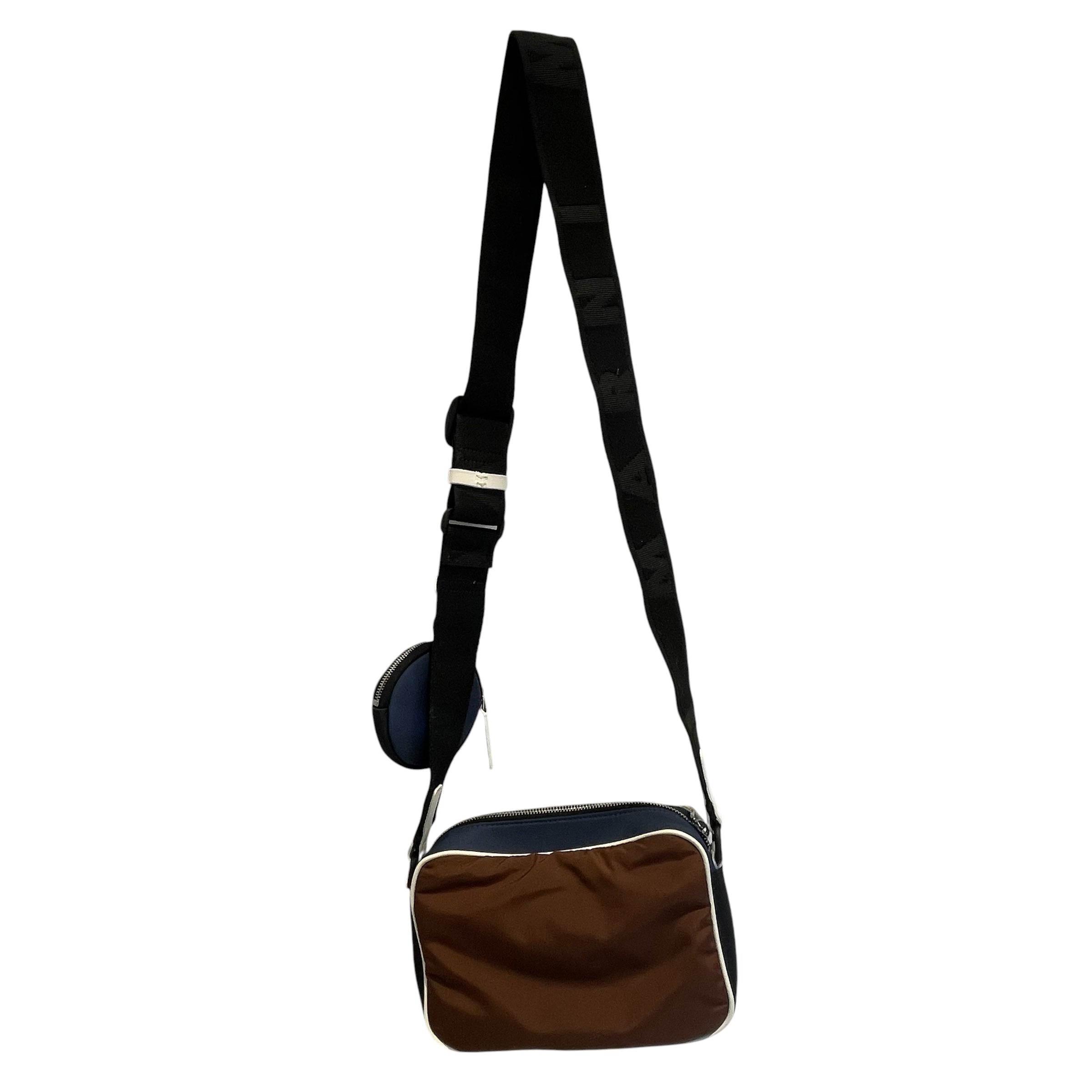 MARNI/Cross Body Bag/Cotton/MLT/brw n blu/m030/p01pr241171/1 view 2