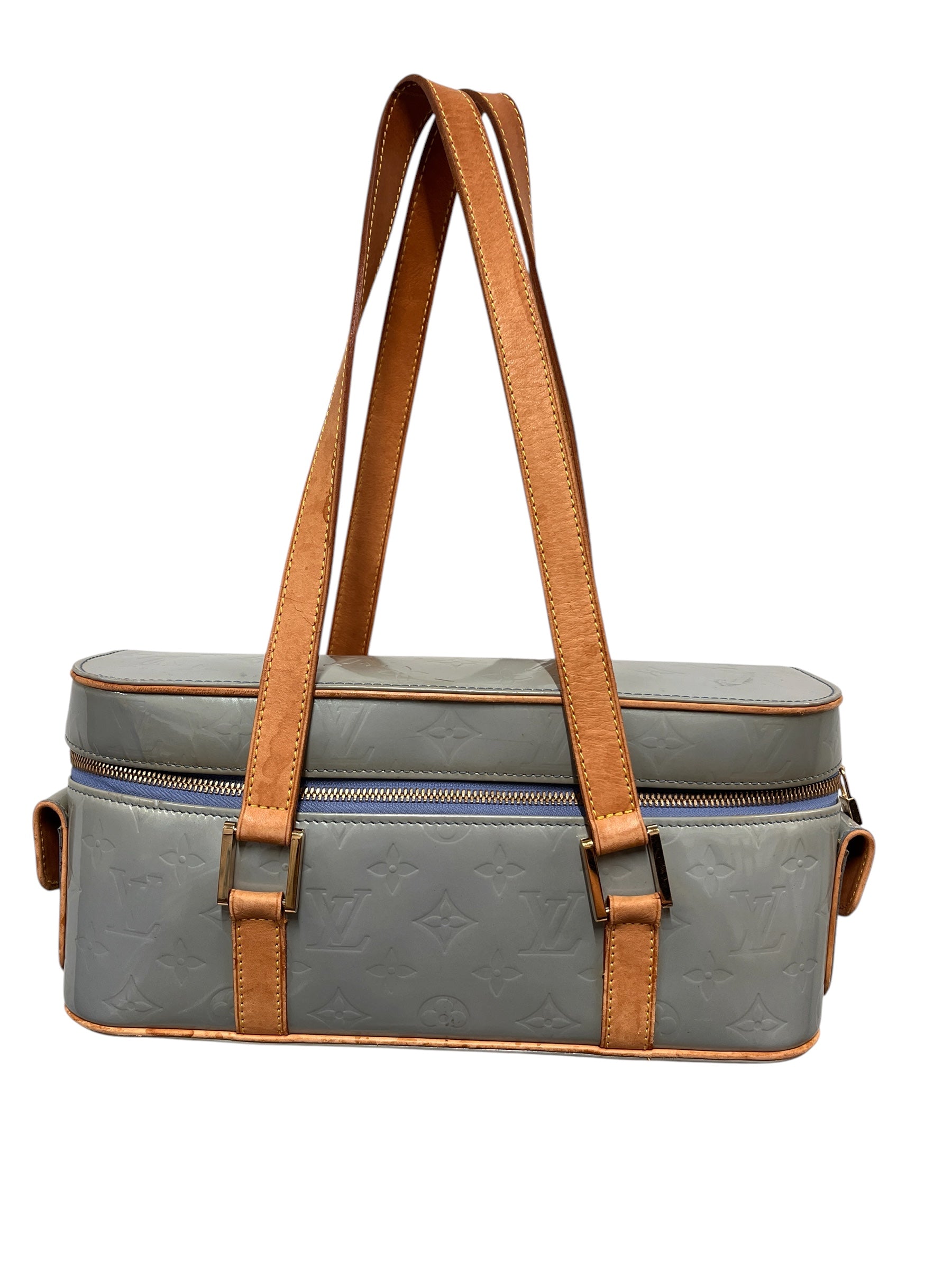 LOUIS VUITTON/Hand Bag/Monogram/Leather/BLU/LOU785378 view 1