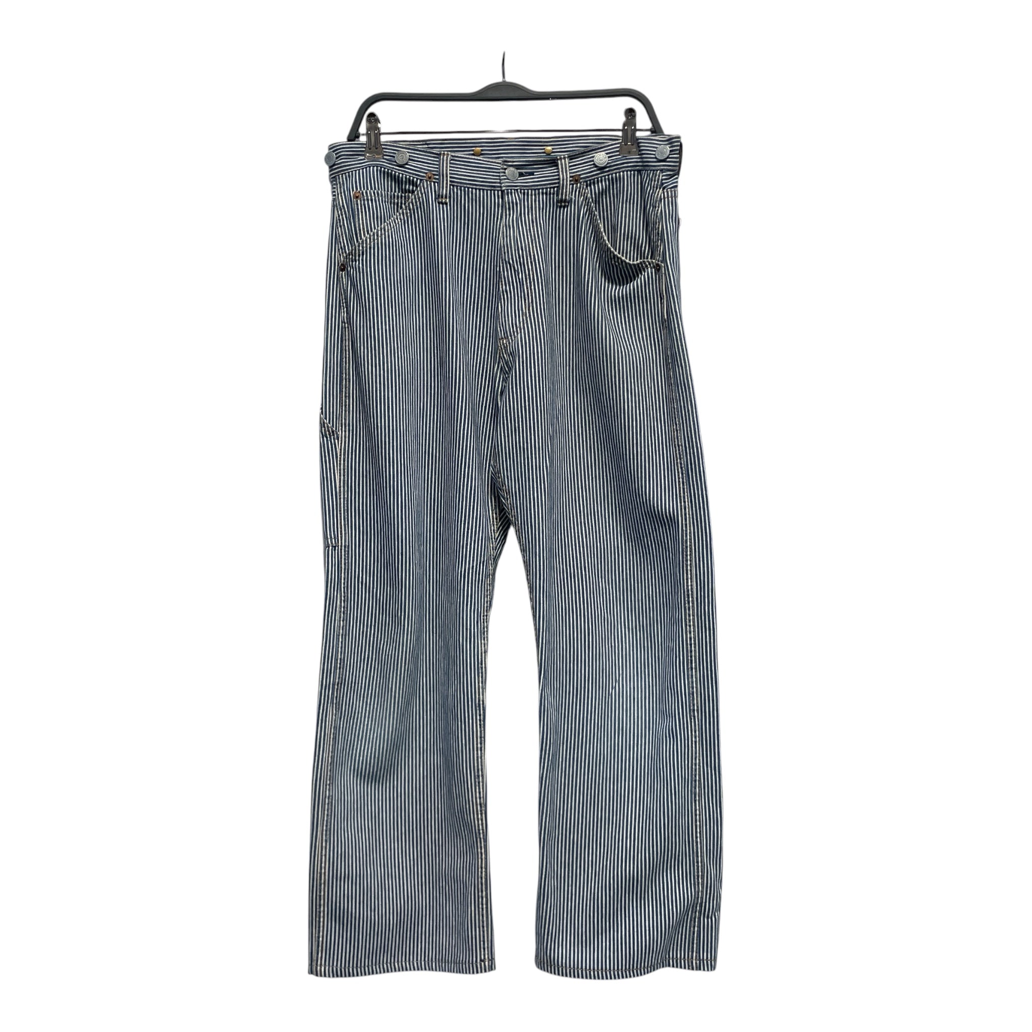 HYSTERIC GLAMOUR/Straight Pants/FREE/Cotton/NVY/Stripe/PINSTRIPE view 1