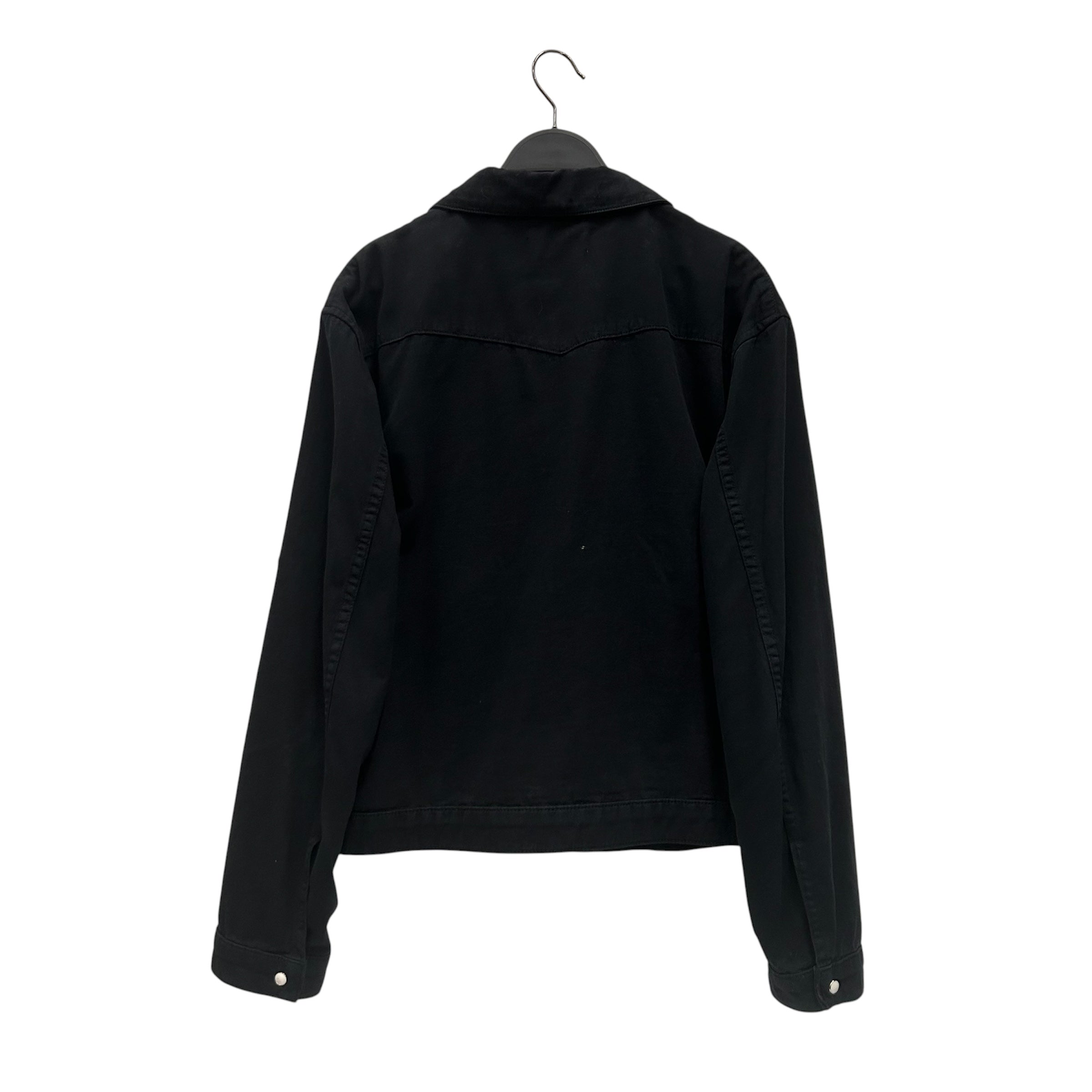 BARE KNUCKLES/Jacket/L/Cotton/BLK/Light Zip-Up view 2