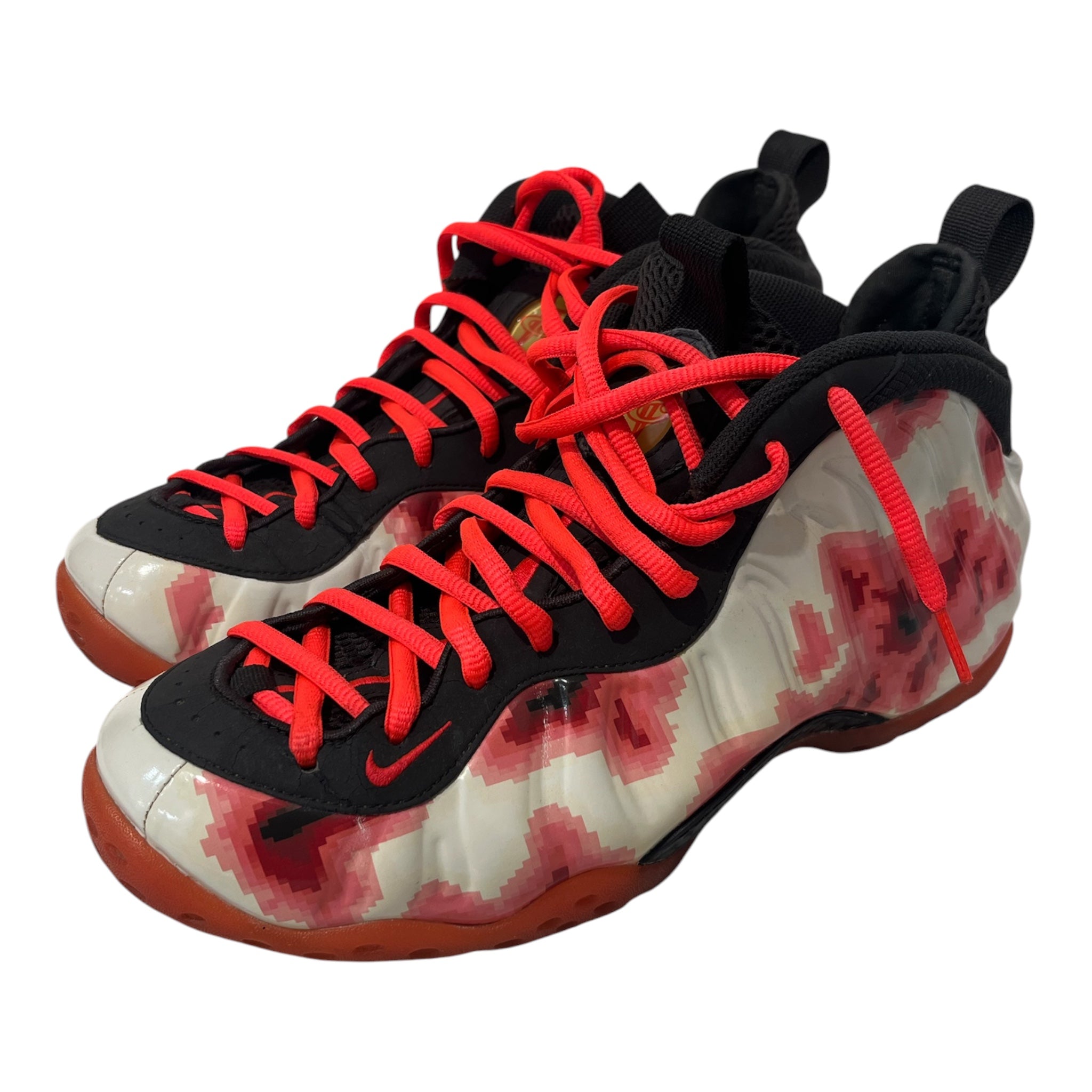 NIKE/Low-Sneakers/US 10.5/MLT/foamposite thermal map view 3