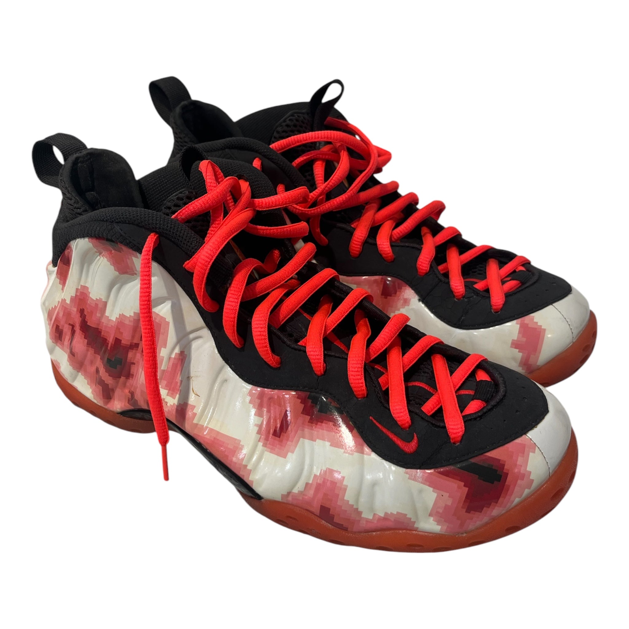 NIKE/Low-Sneakers/US 10.5/MLT/foamposite thermal map view 1