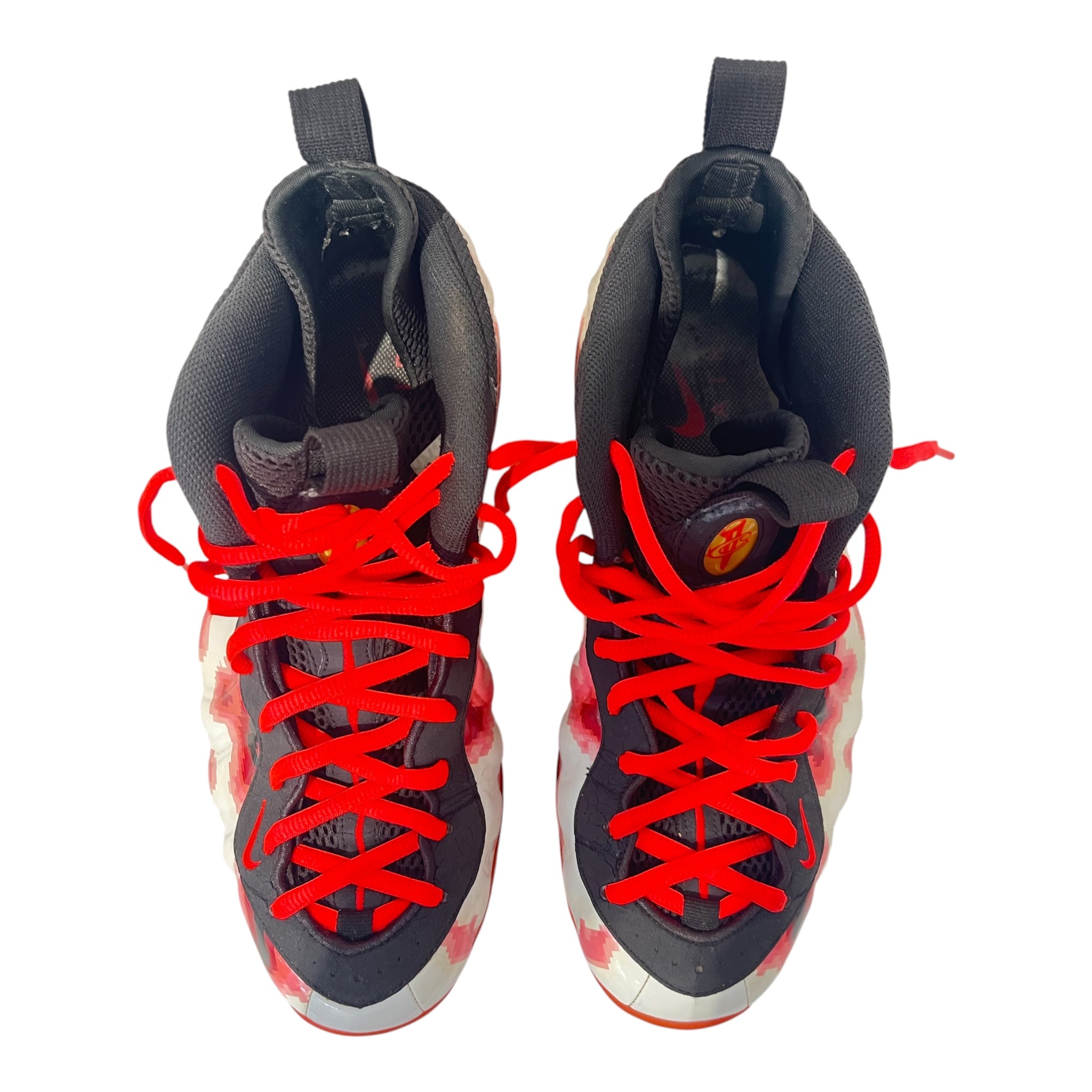 NIKE/Low-Sneakers/US 10.5/MLT/foamposite thermal map view 7