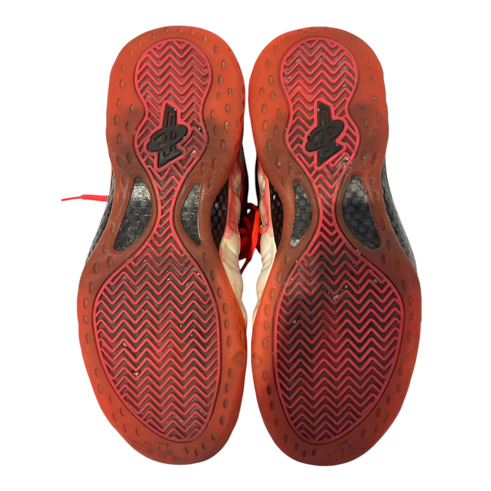 NIKE/Low-Sneakers/US 10.5/MLT/foamposite thermal map view 8