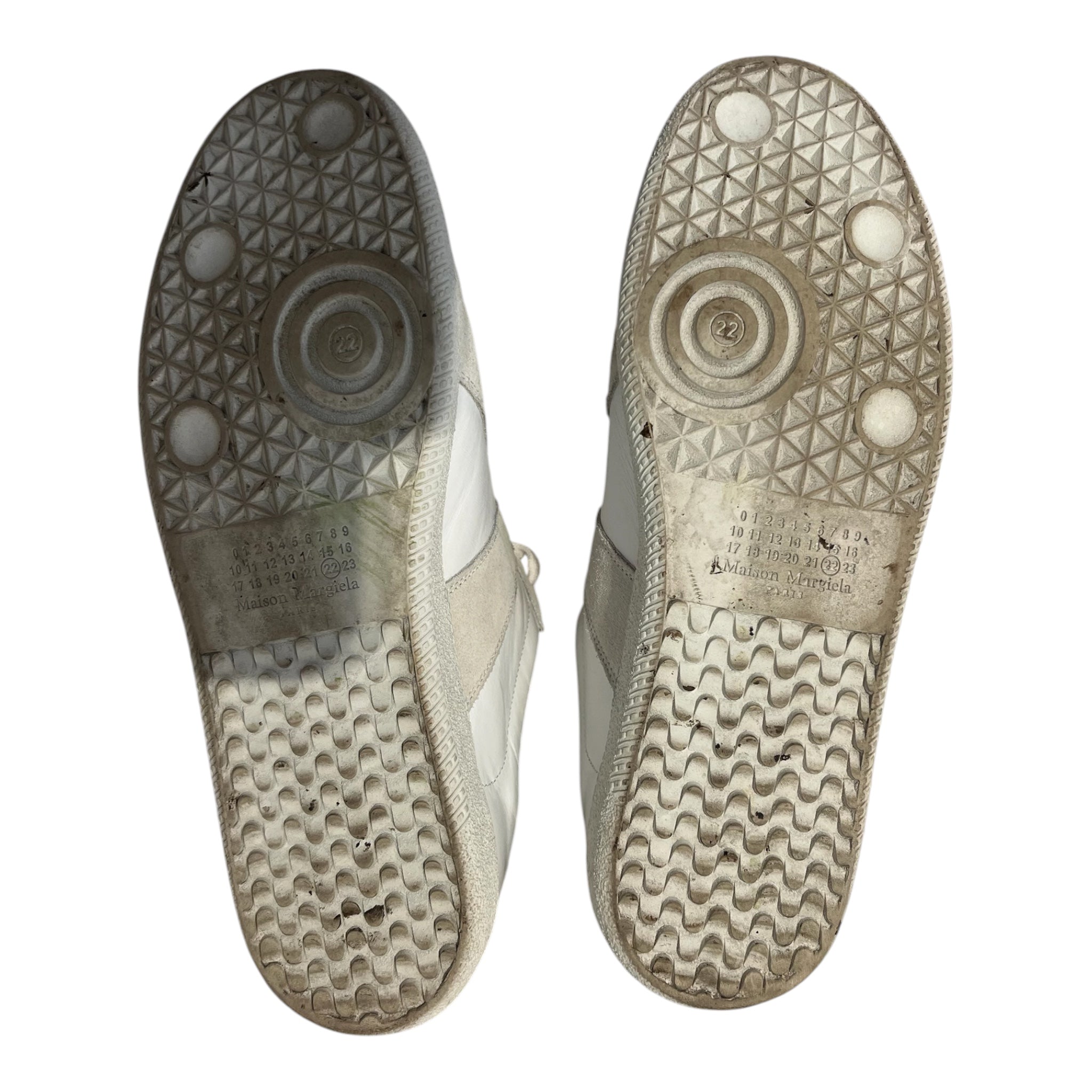 Maison Martin Margiela/Low-Sneakers/EU 42/Leather/WHT/U-Tip/gat replica view 7