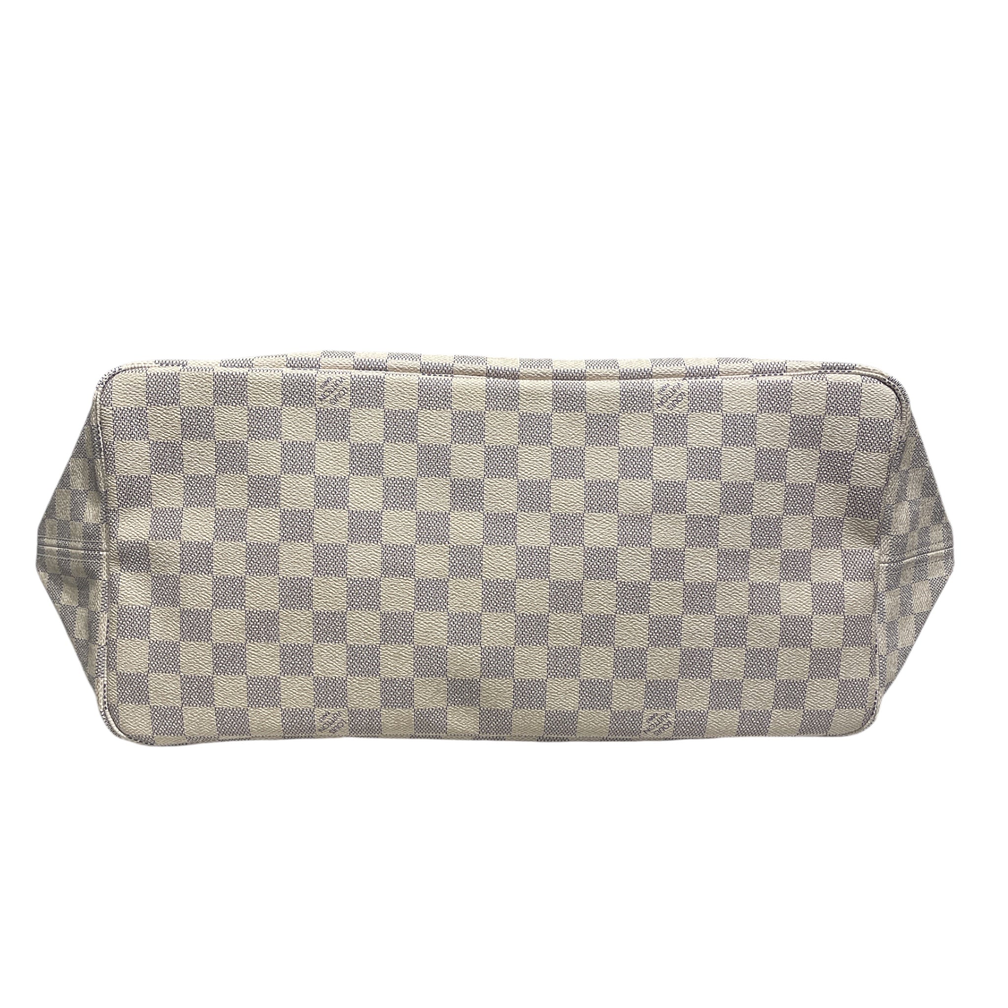 LOUIS VUITTON/Bag/All Over Print/Leather/WHT/WHITE NEVER FOLD/ view 5