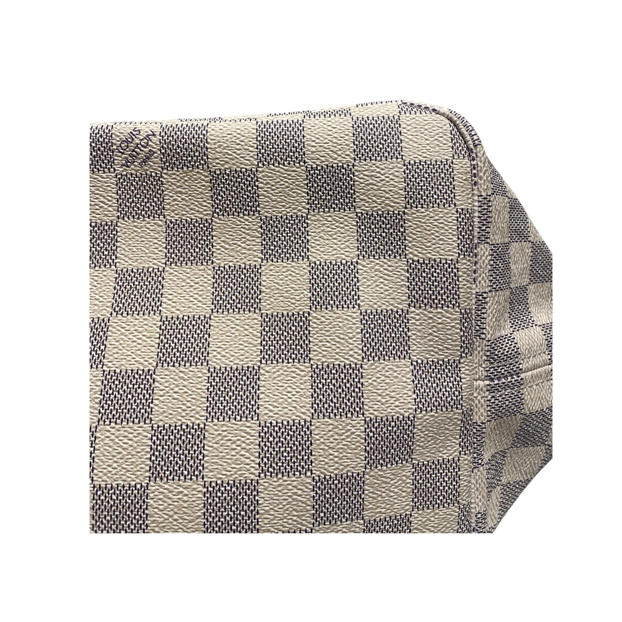 LOUIS VUITTON/Bag/All Over Print/Leather/WHT/WHITE NEVER FOLD/ view 1