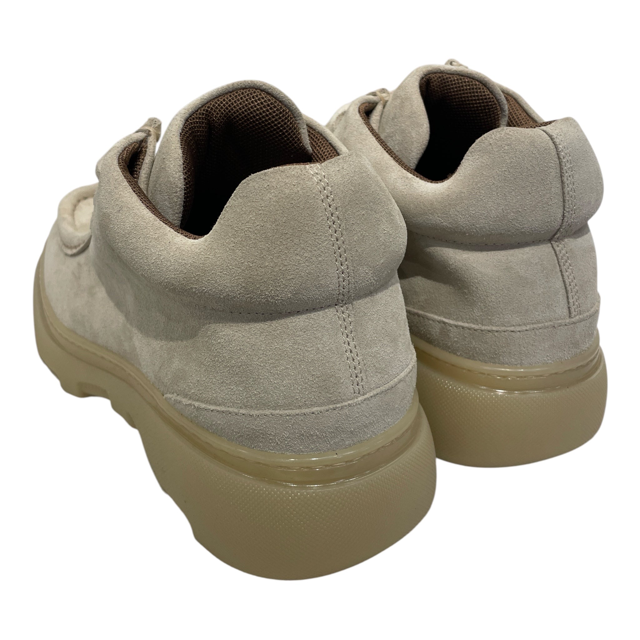 BURBERRY LONDON/Loafers/OS/Cotton/CRM/BURBERRY CREEPER M CLAY view 2