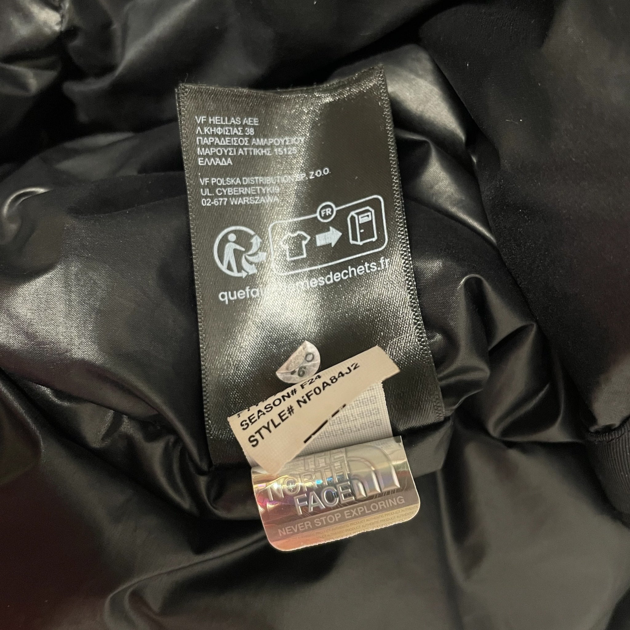 THE NORTH FACE/Jacket/L/Polyester/BLK/Artic Parka 600 CFF401812 view 4