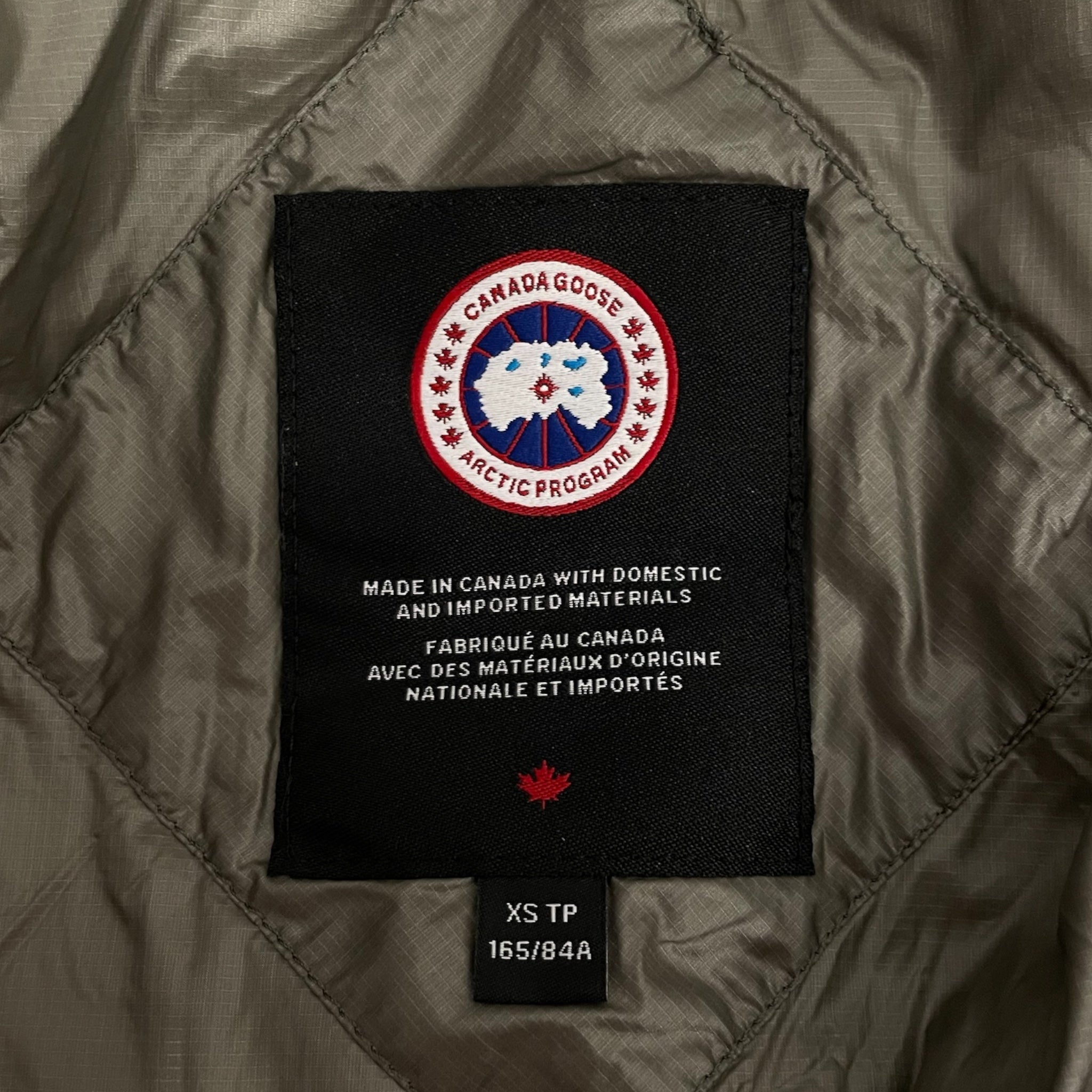 CANADA GOOSE/Puffer Jkt/XS/Polyester/GRY/2256WB view 3
