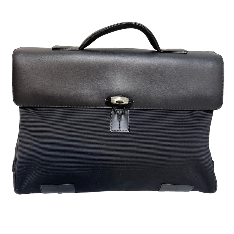 MONTBLANC/Briefcase/--/Plain/Leather/BLK/M [Designers] Essentials/