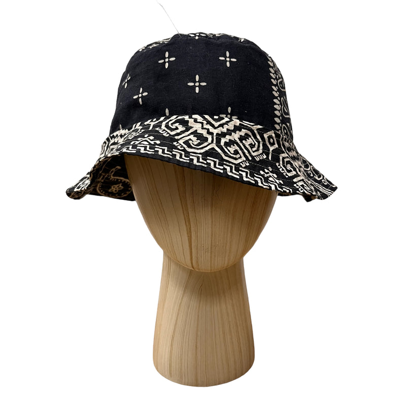KAPITAL///Bucket Hat/--/Plain/Cotton/BLU/M [Street] Luxury/