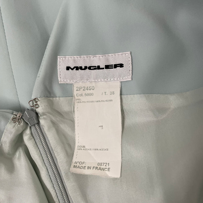 Thierry Mugler///Dress/38/Plain/Cotton/BLU//W [Designers] Design/