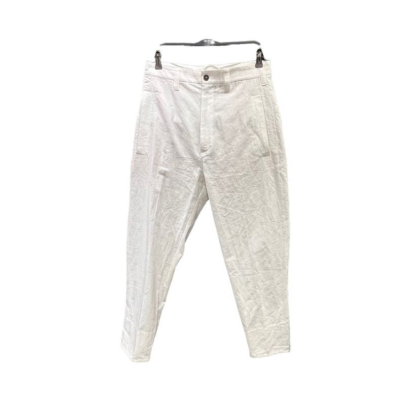 ANN DEMEULEMEESTER///Sarouel Pants/XS/Cotton/WHT//Plain/M [Designers] Avant-Garde/achille trouser