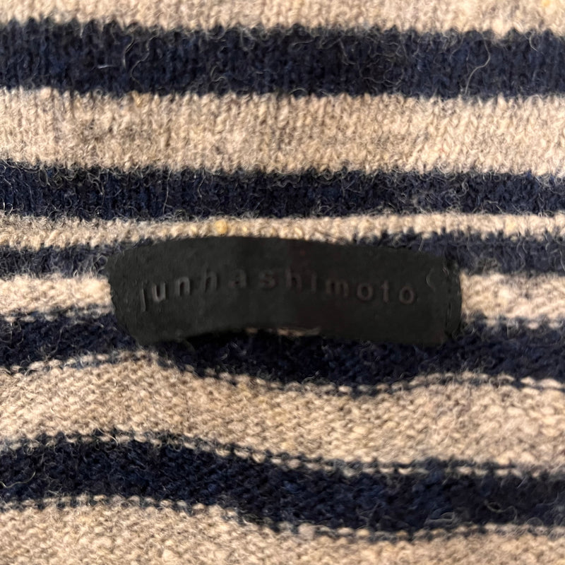 JUN HASHIMOTO/Cardigan/2/Stripe/Wool/NVY/ – 2nd STREET USA