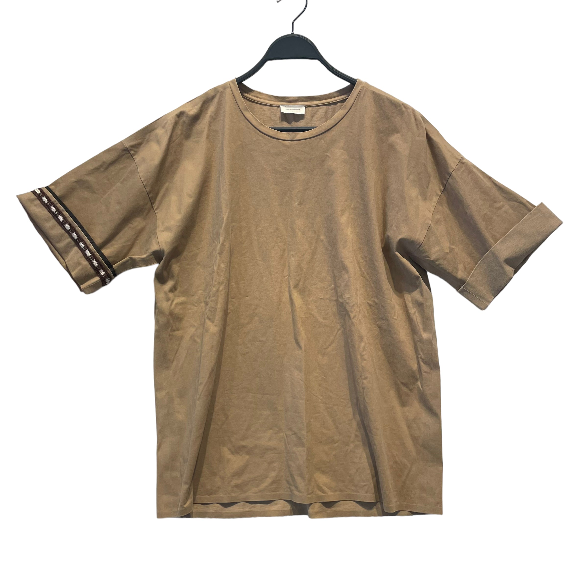 BALENCIAGA/T-Shirt/S/Cotton/BEG/ view 1